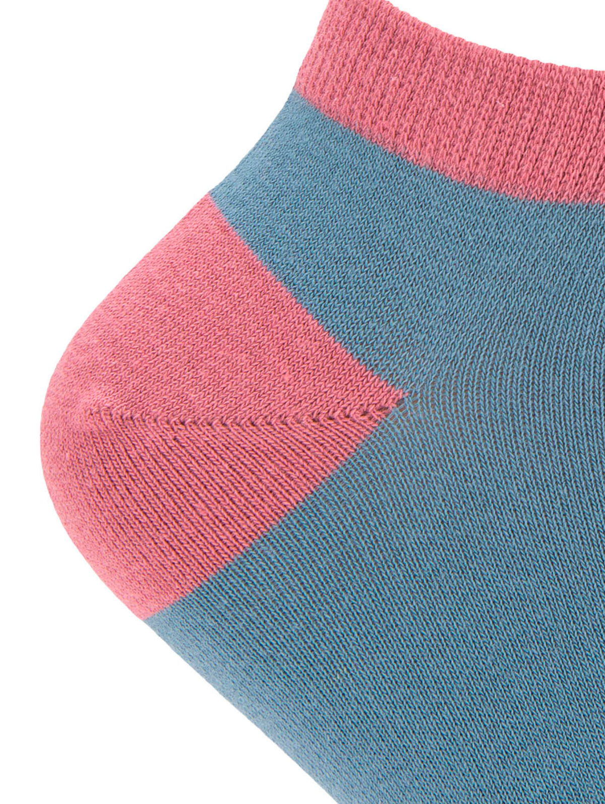 Calcetin Algodón Mujer Ped Liso Azul Hush Puppies