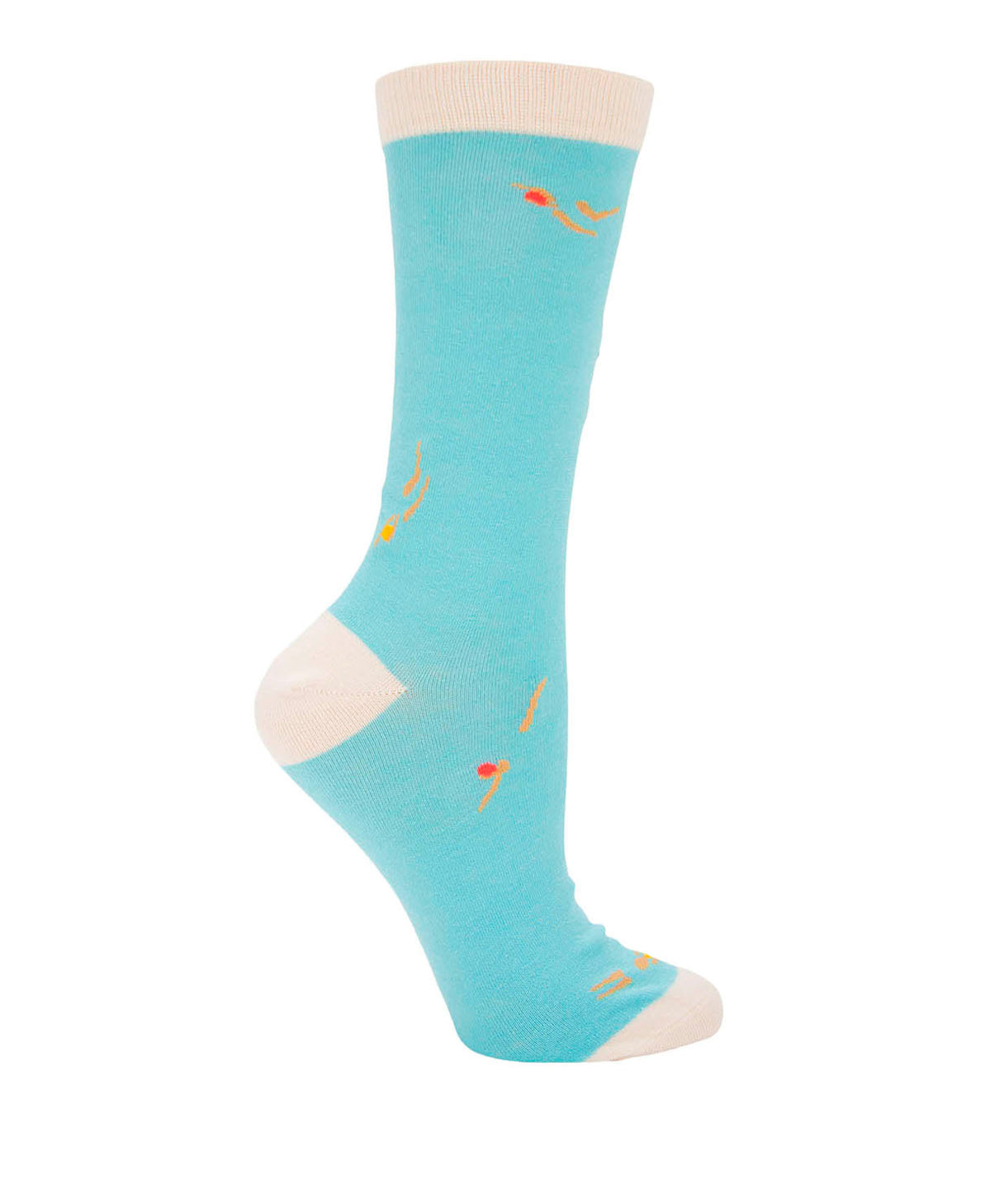 Calcetin Algodón Mujer C Swim Azul Hush Puppies
