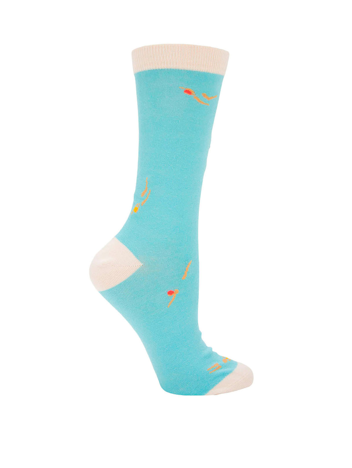 Calcetin Algodón Mujer C Swim Azul Hush Puppies