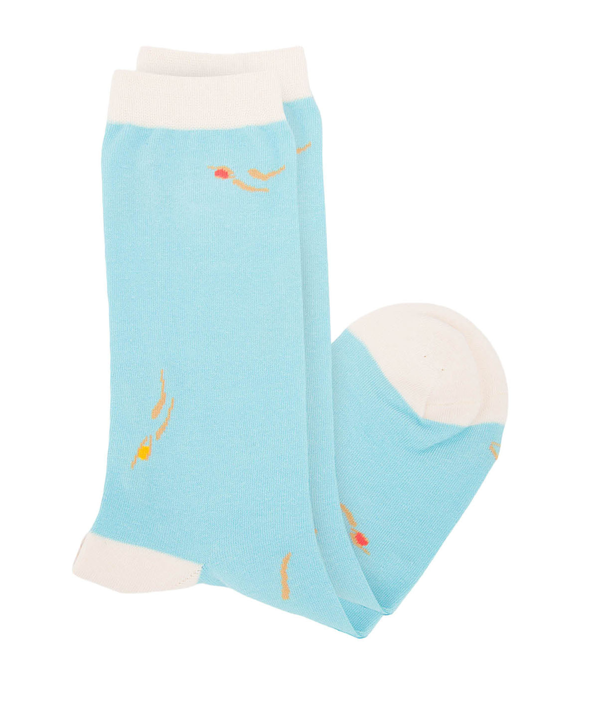 Calcetin Algodón Mujer C Swim Azul Hush Puppies