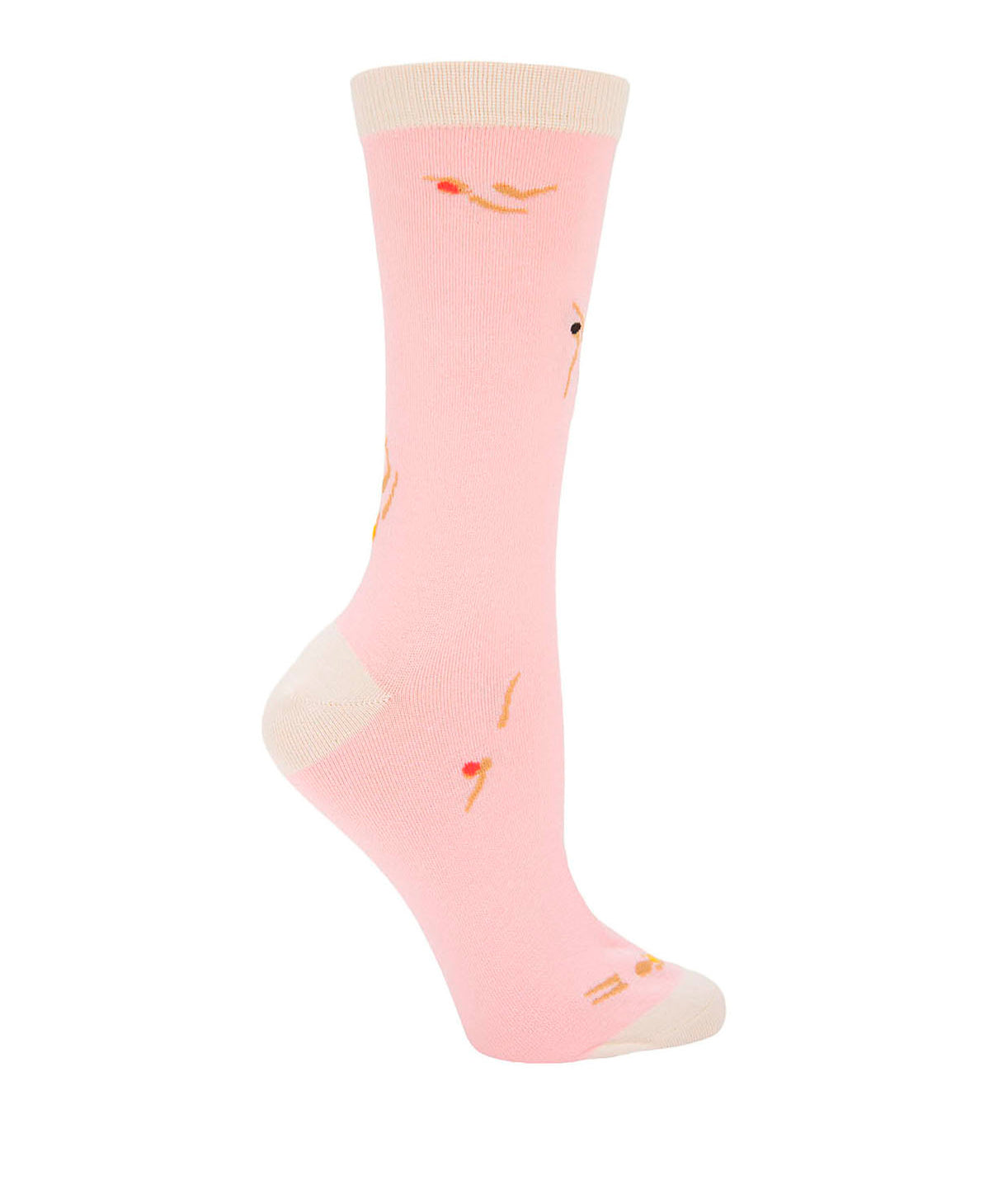 Calcetin Algodón Mujer C Swim Rosado Hush Puppies