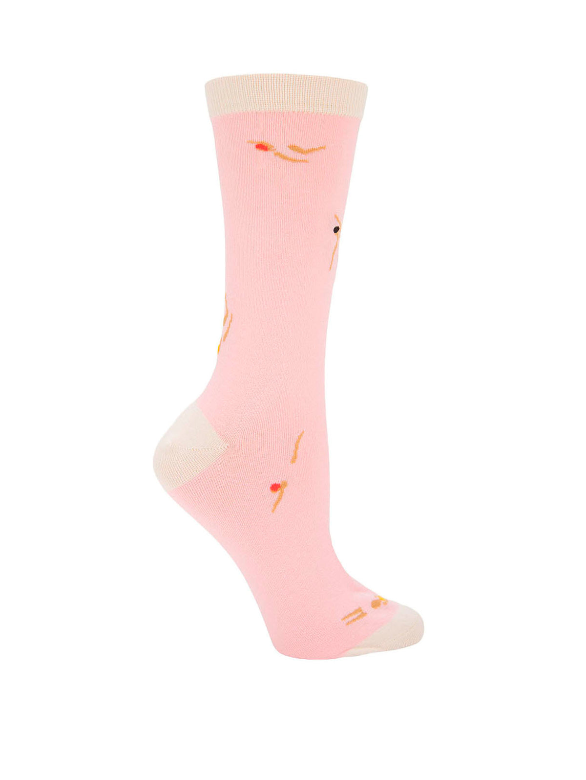 Calcetin Algodón Mujer C Swim Rosado Hush Puppies