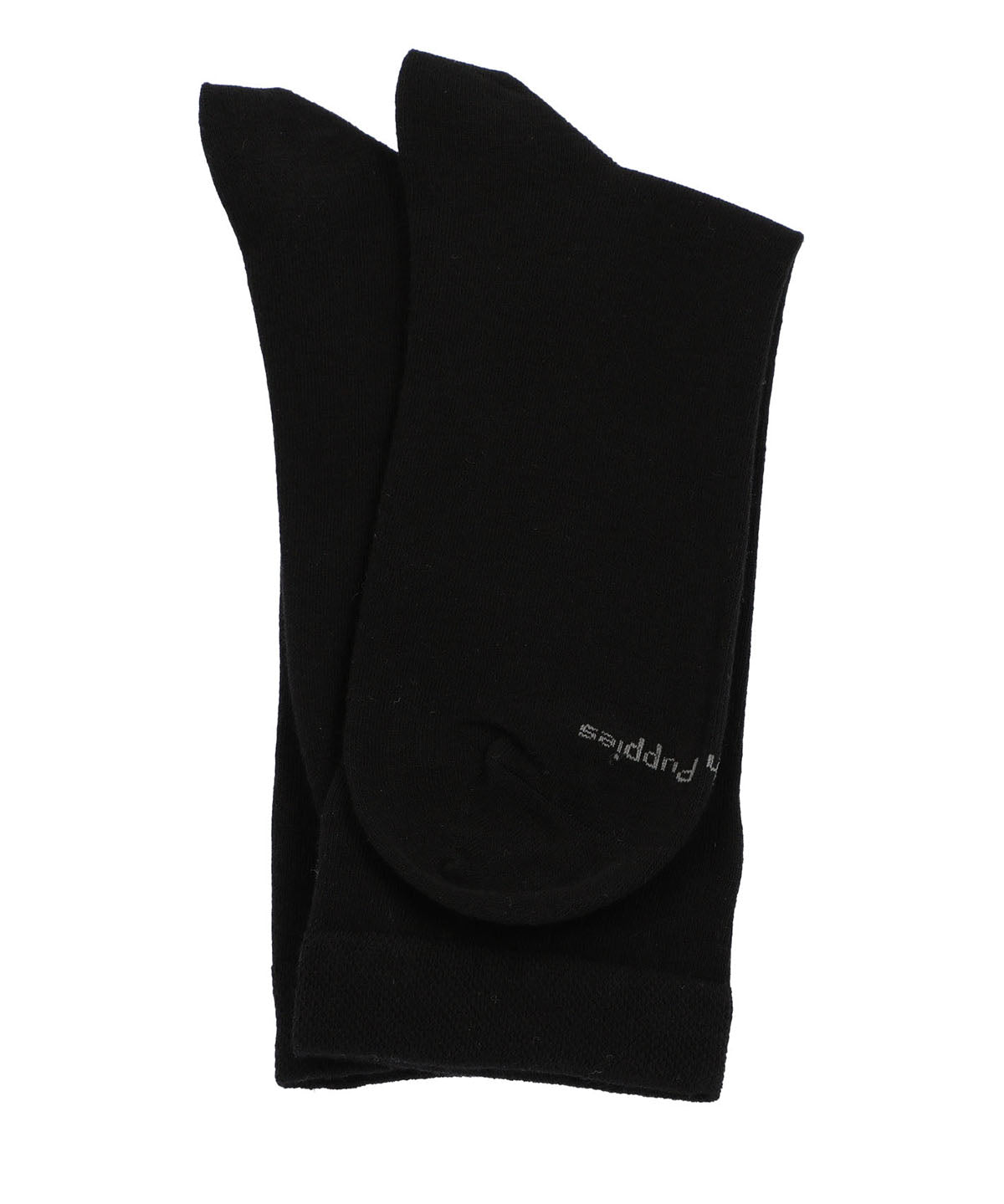 Calcetin Algodón Mujer C Cuff Classic Negro Hush Puppies
