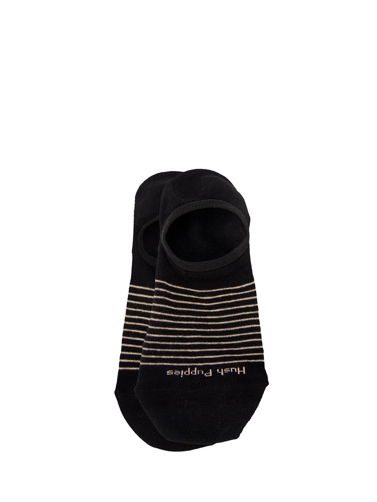 Calcetin Algodón Mujer Inv S Lines Negro Hush Puppies
