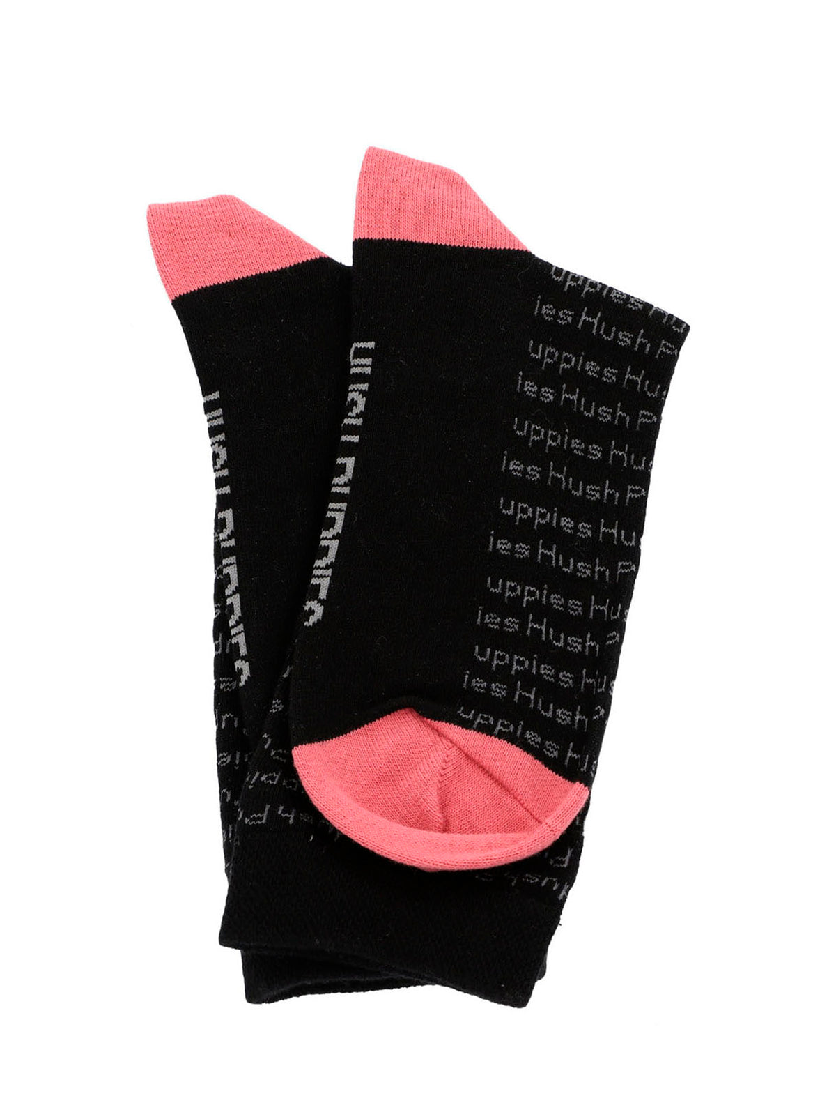 Calcetin Algodón Mujer C Cuff Hush Negro Hush Puppies
