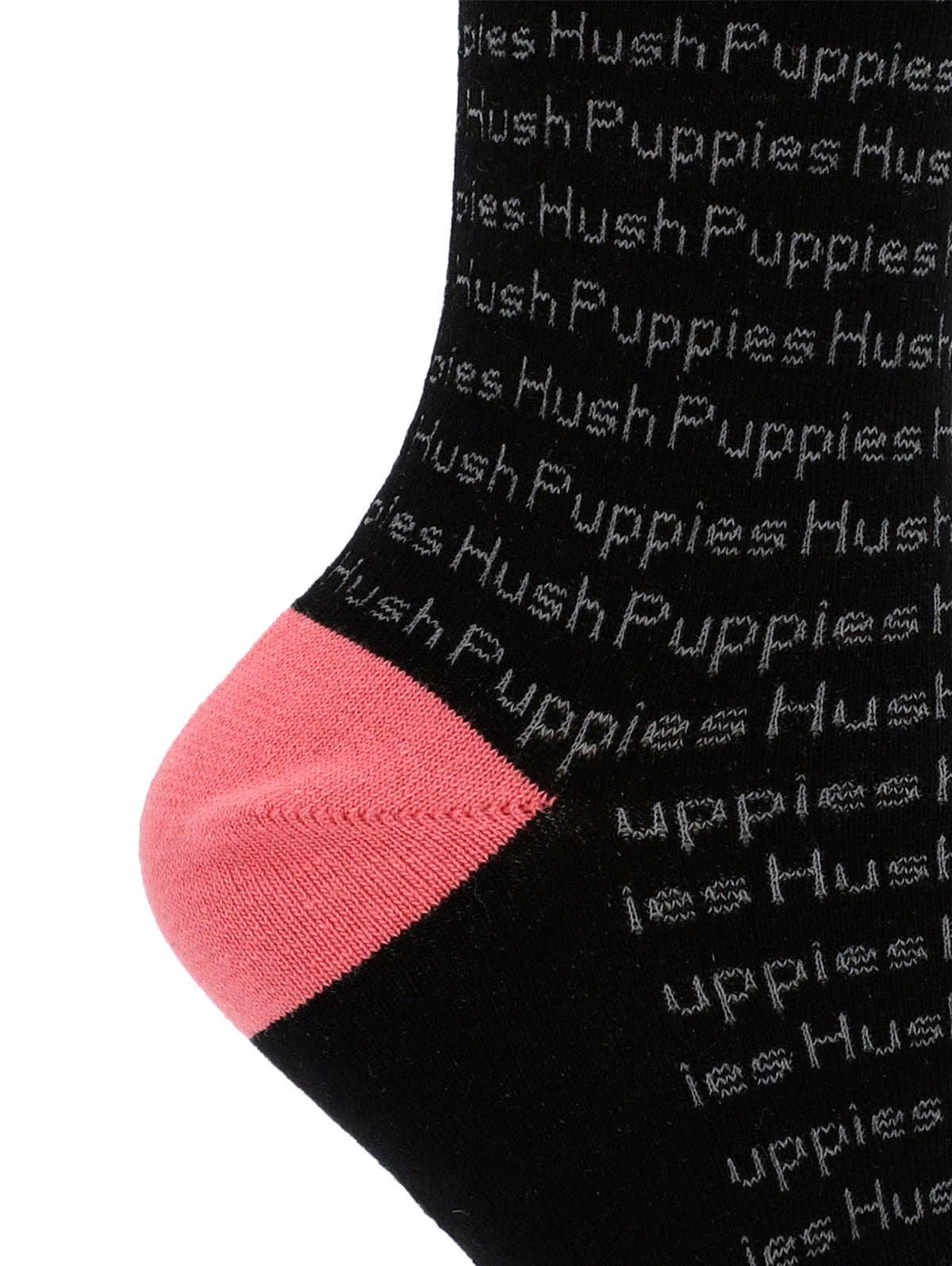 Calcetin Algodón Mujer C Cuff Hush Negro Hush Puppies