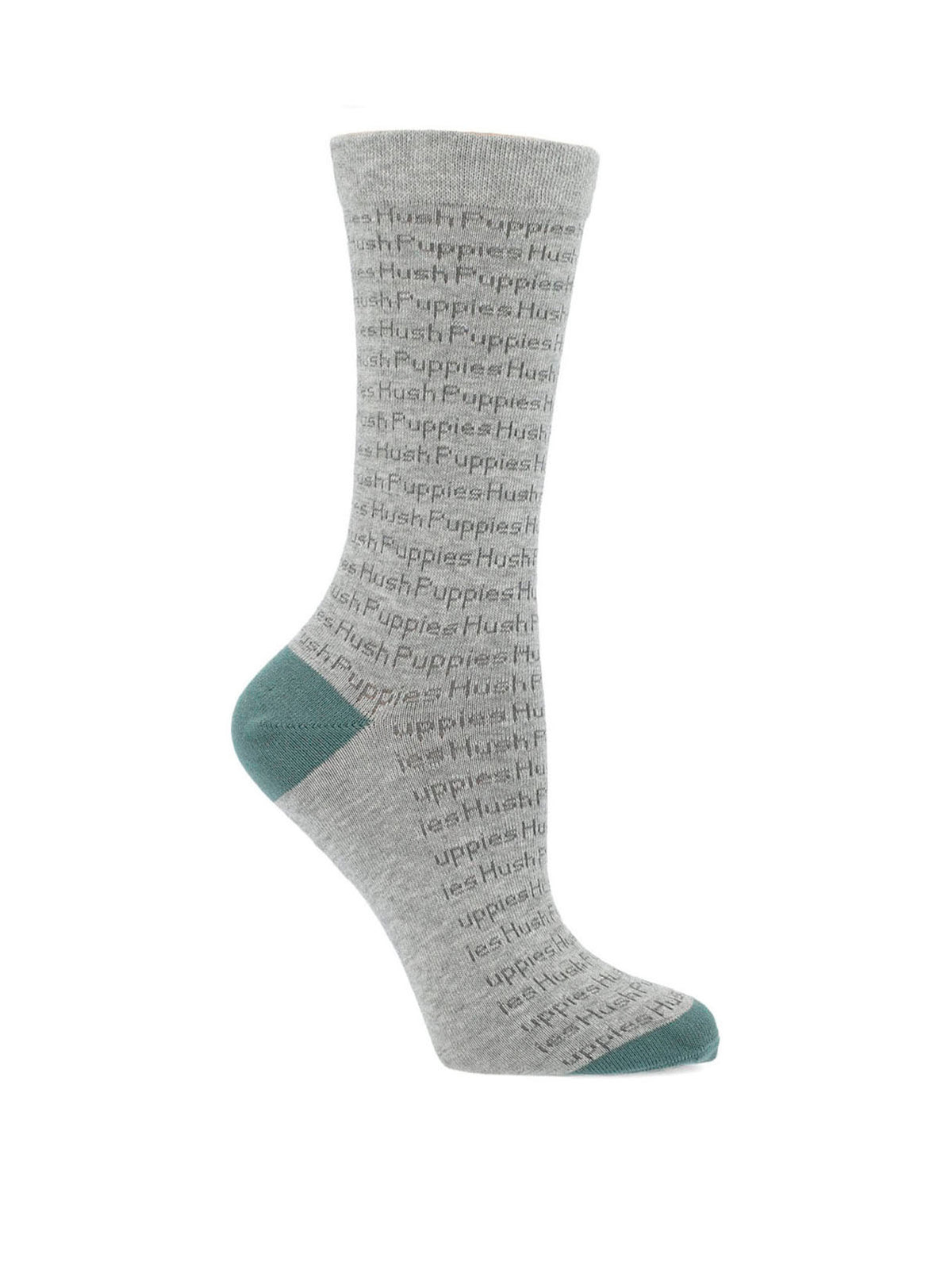 Calcetin Algodón Mujer C Cuff Hush Gris Hush Puppies