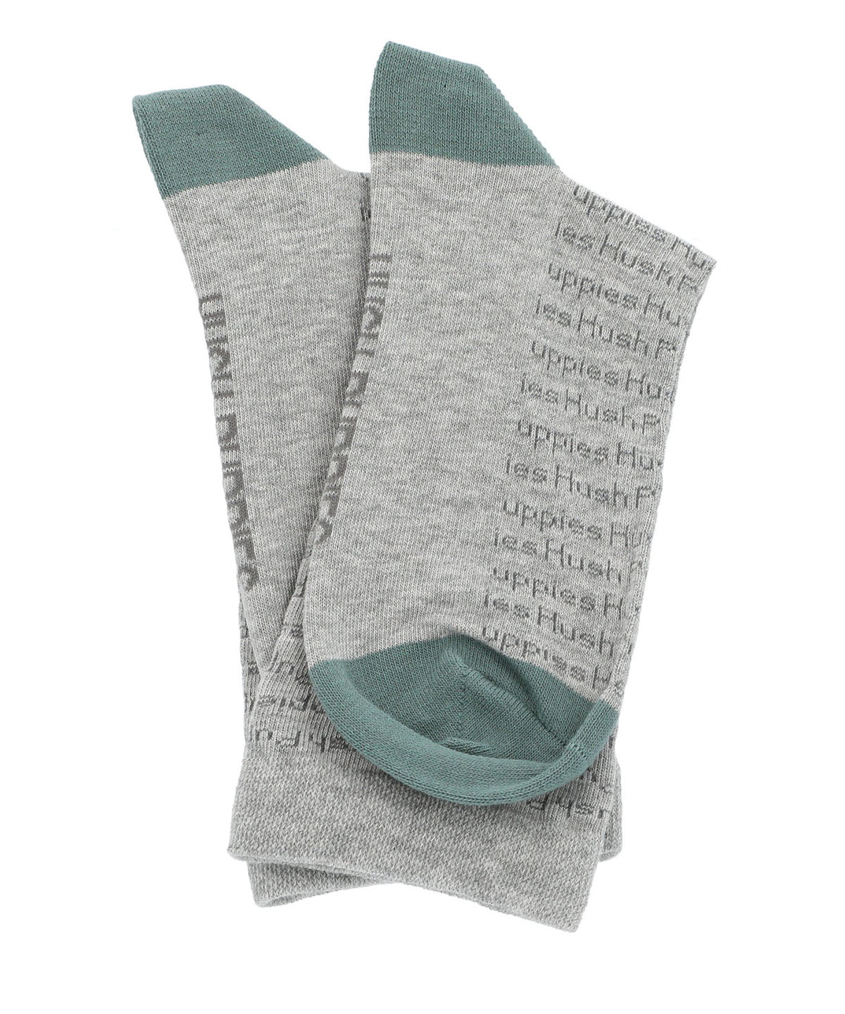 Calcetin Algodón Mujer C Cuff Hush Gris Hush Puppies