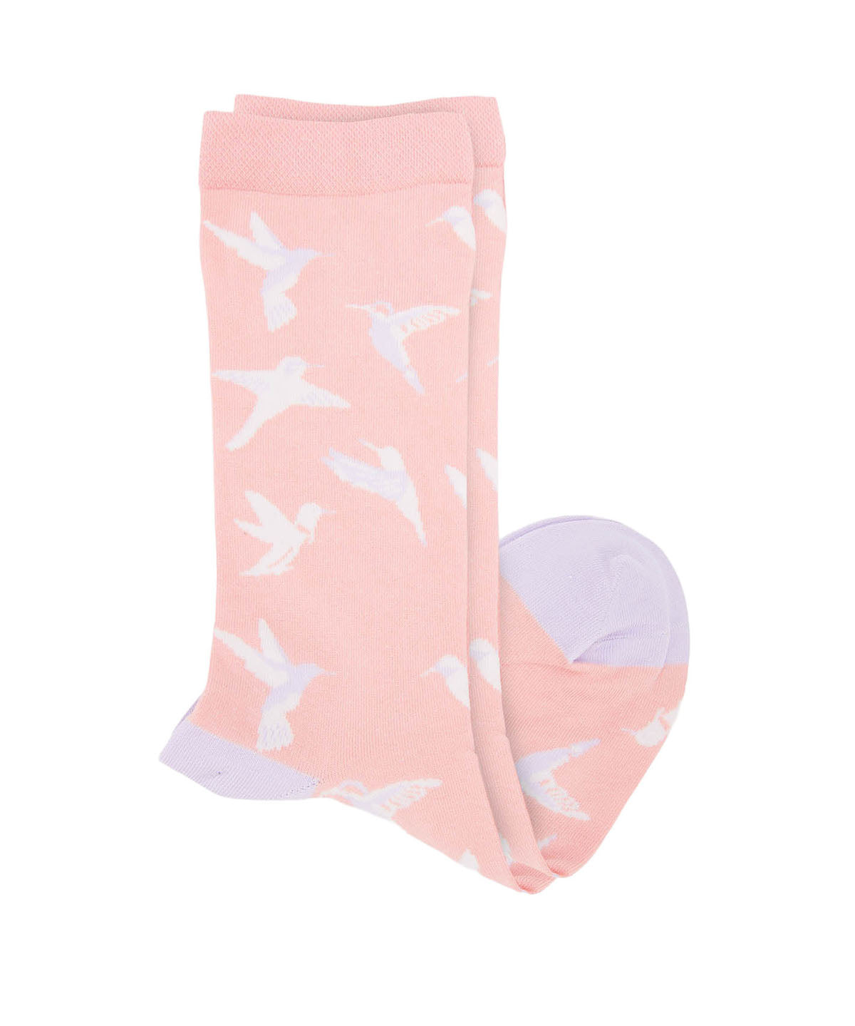 Calcetin Algodón Mujer C Cuff Colibri Rosado Hush Puppies