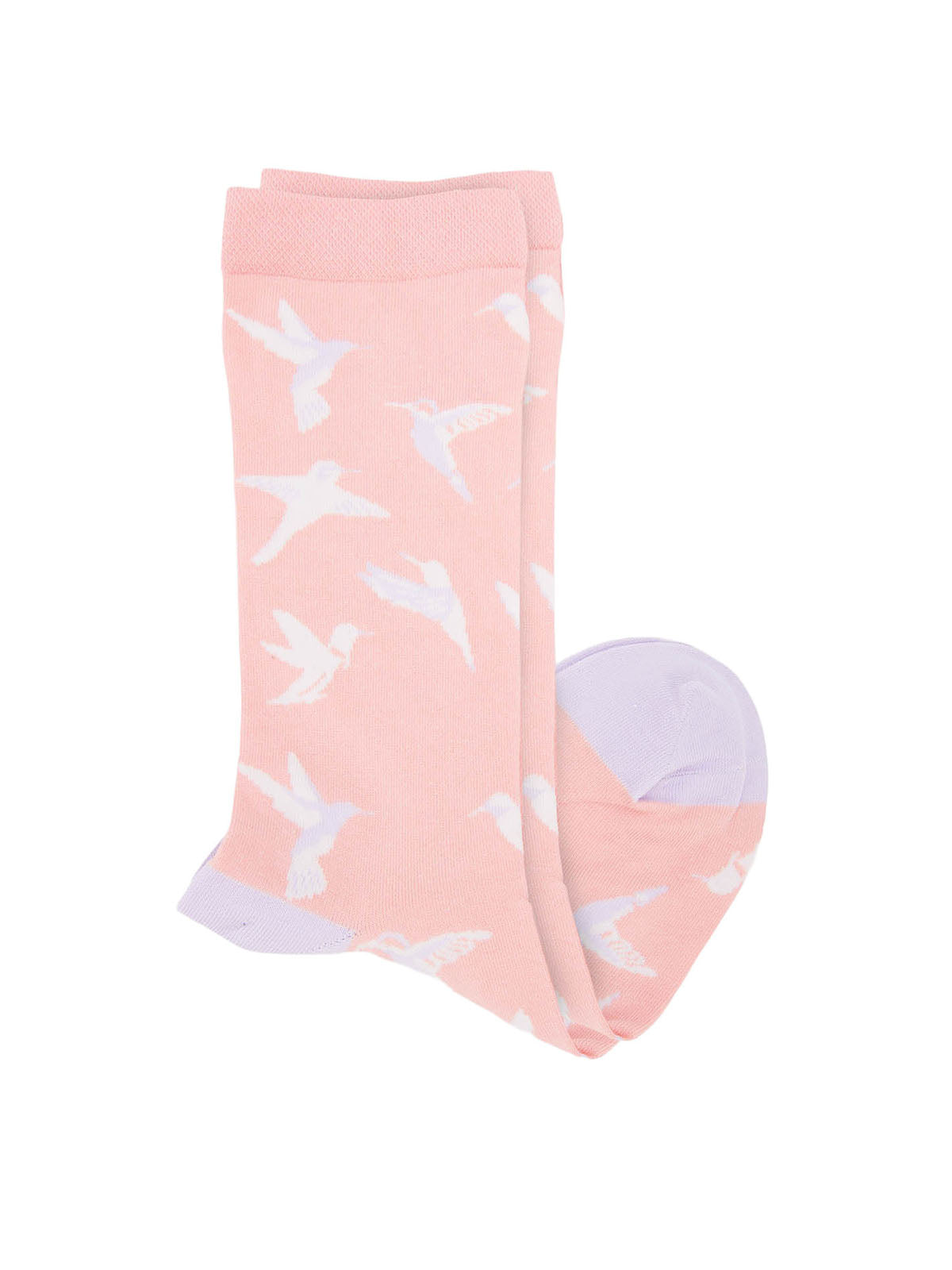 Calcetin Algodón Mujer C Cuff Colibri Rosado Hush Puppies
