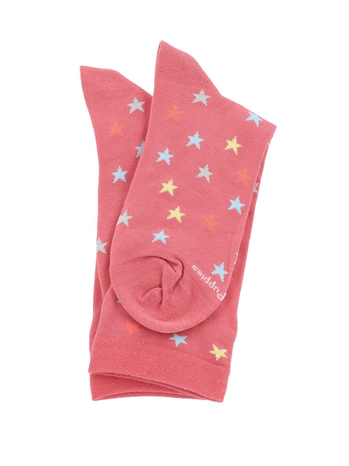 Calcetin Algodón Mujer C Cuff Star Rosado Hush Puppies