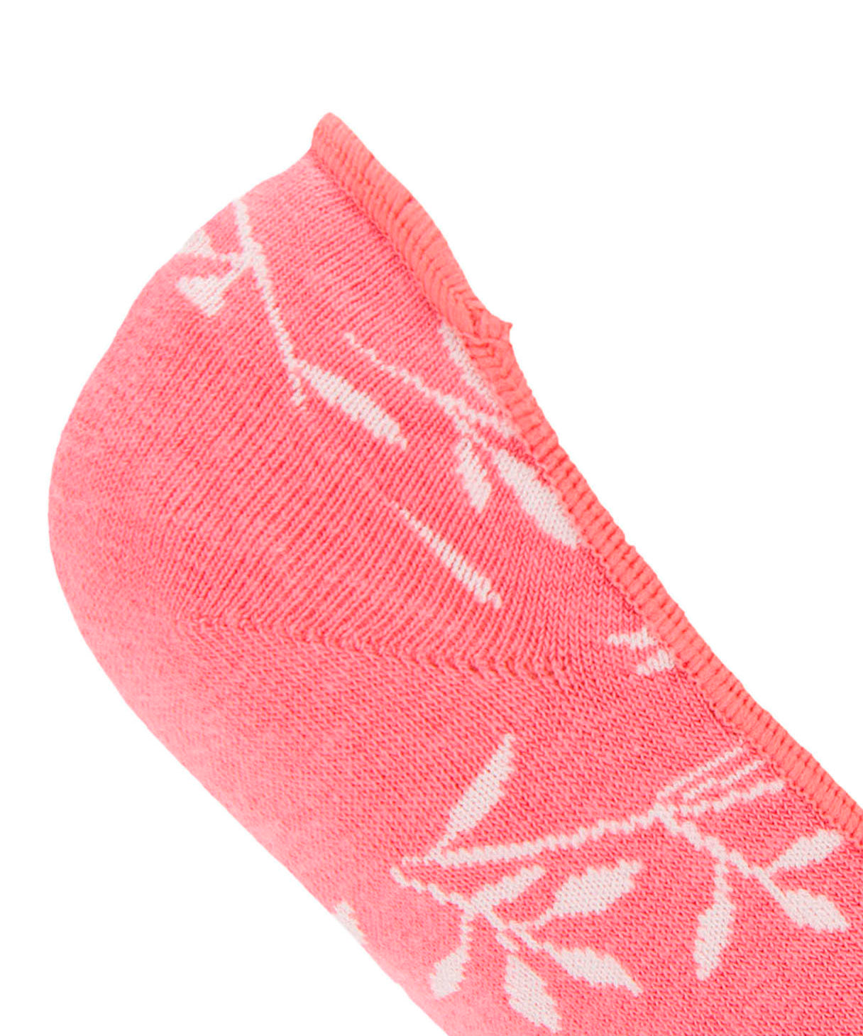 Calcetin Algodón Mujer Inv M Hojas Rosado Hush Puppies