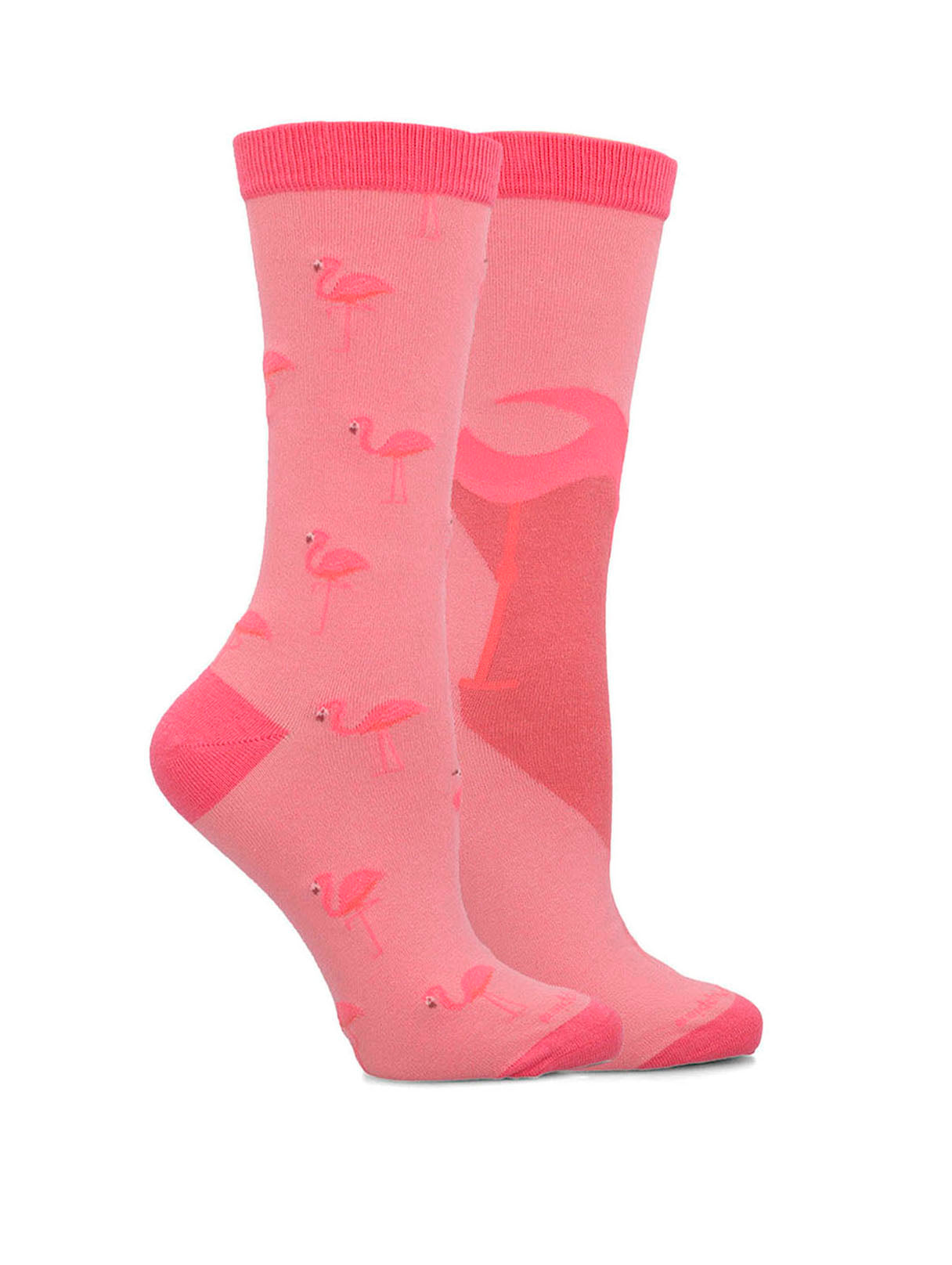 Calcetin Algodón Mujer Diff Flamingo Rosado Hush Puppies