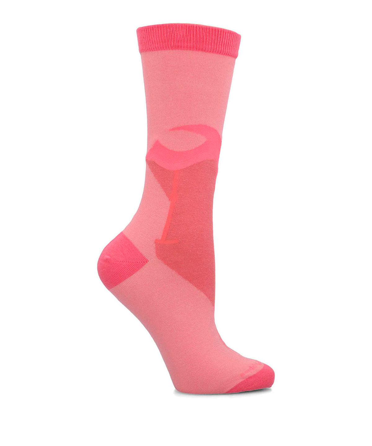 Calcetin Algodón Mujer Diff Flamingo Rosado Hush Puppies
