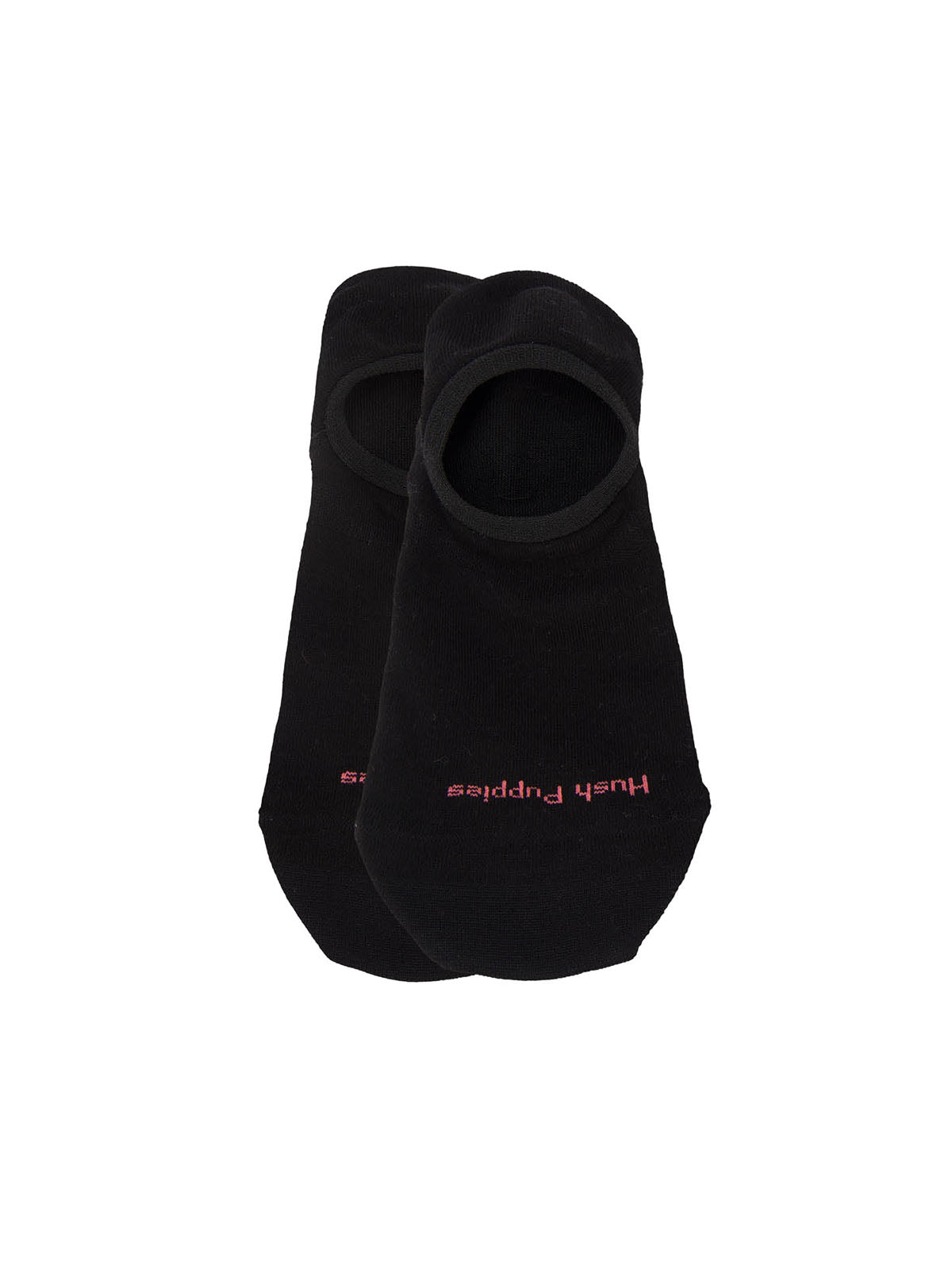 Calcetin Algodón Mujer Inv S Liso Negro Hush Puppies