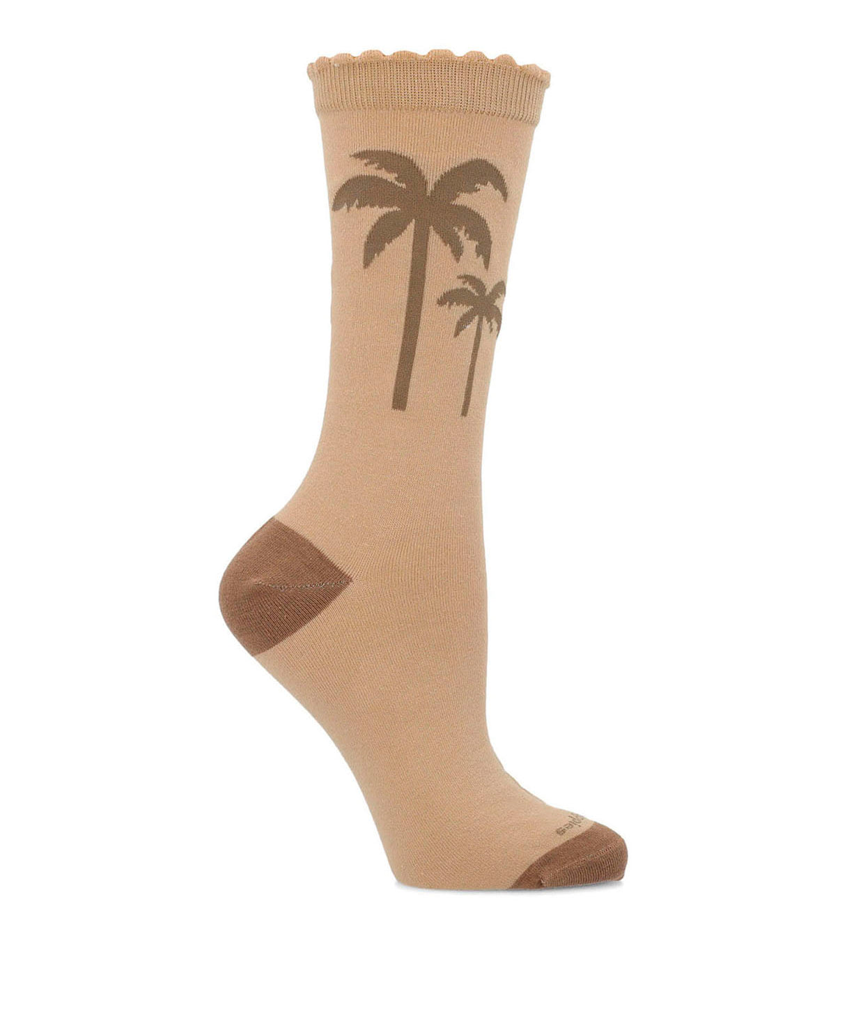 Calcetin Algodón Mujer C St Palm Beige/Crudo Hush Puppies
