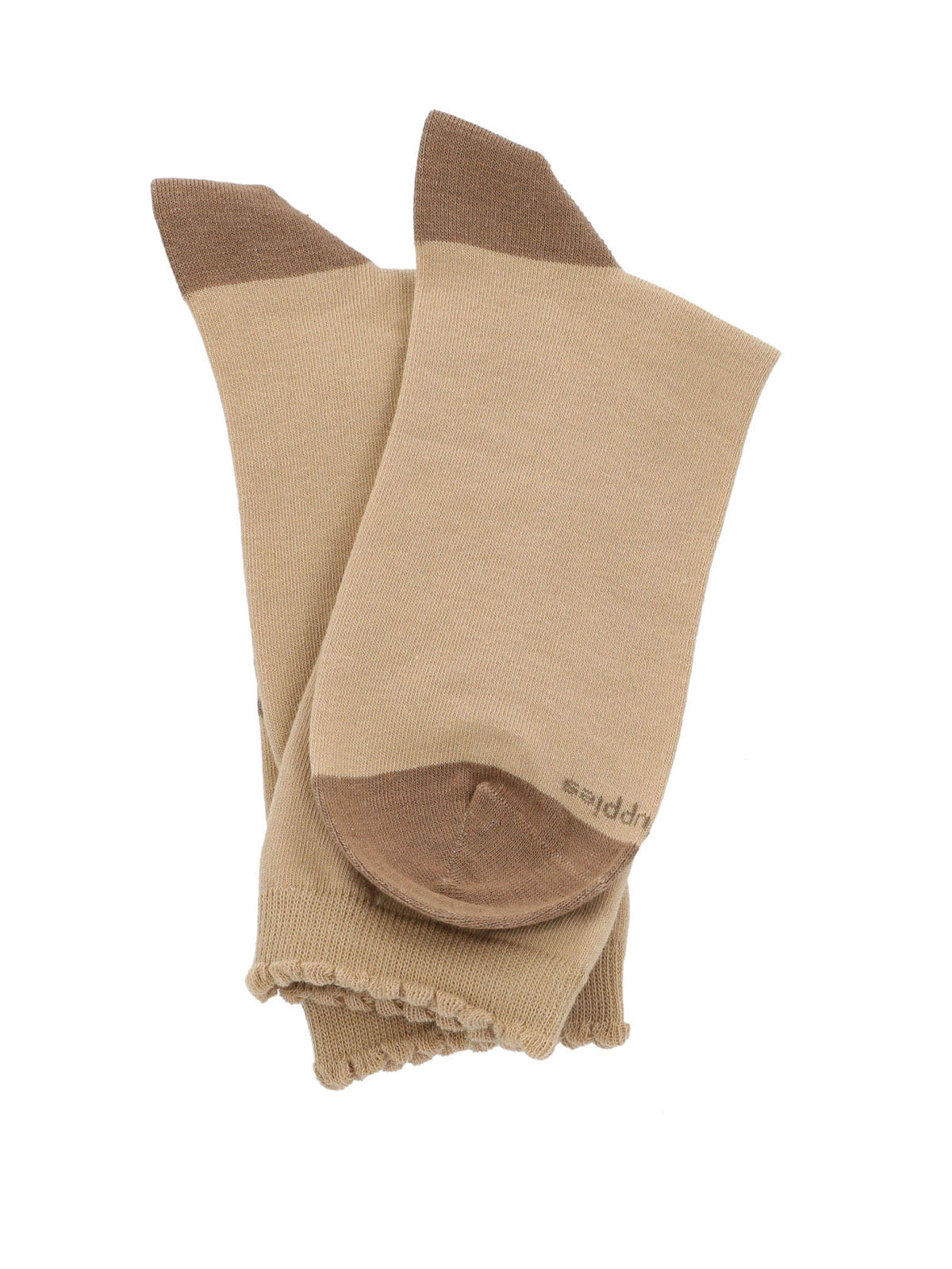 Calcetin Algodón Mujer C St Palm Beige/Crudo Hush Puppies