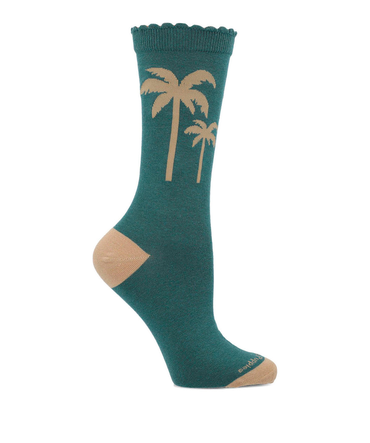 Calcetin Algodón Mujer C St Palm Azul Hush Puppies
