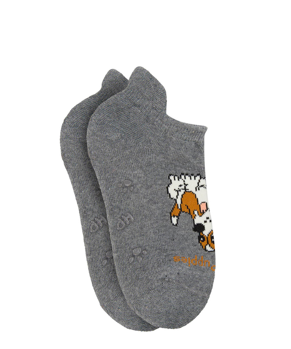 Calcetin Algodón Niño Ped Sport Dog Gris Hush Puppies