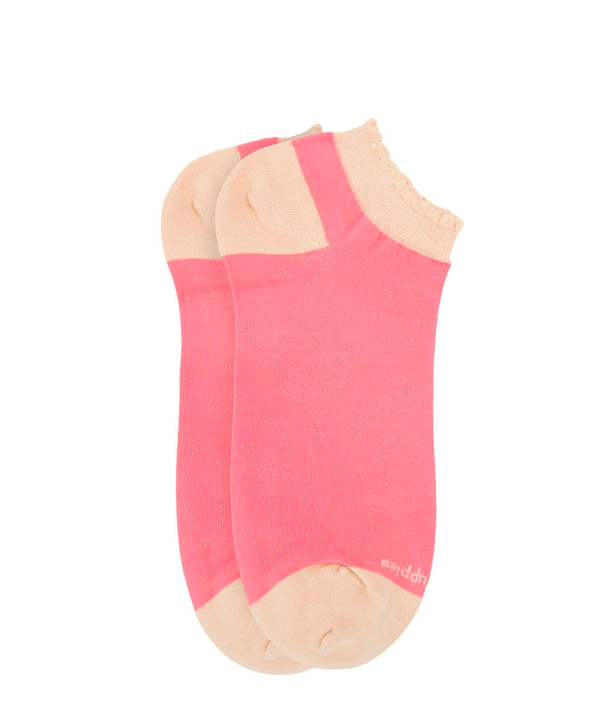 Calcetin Algodón Mujer Ped St Clasico Rosado Hush Puppies