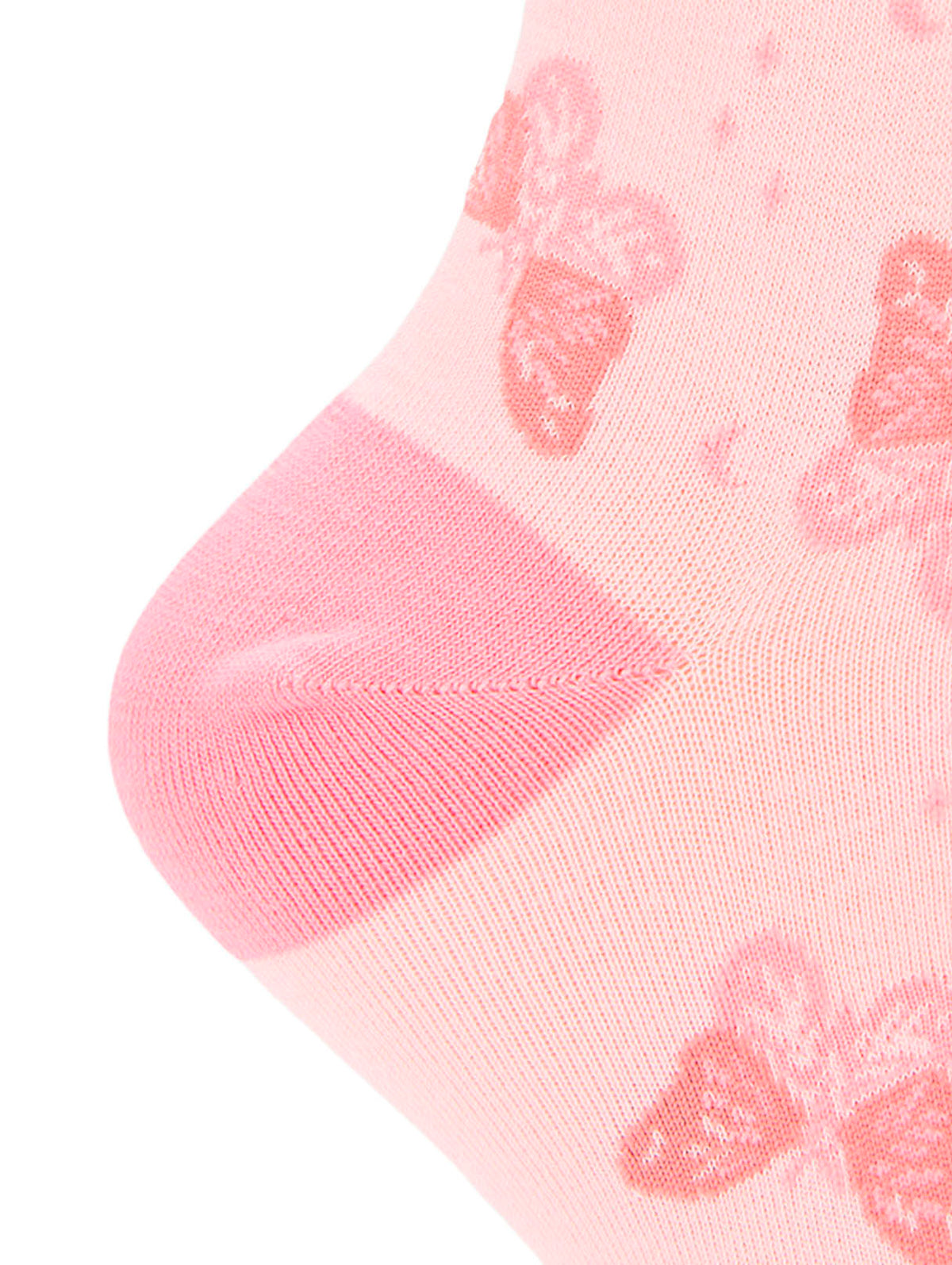 Calcetin Algodón Mujer C Cuff Butterfl Rosado Hush Puppies