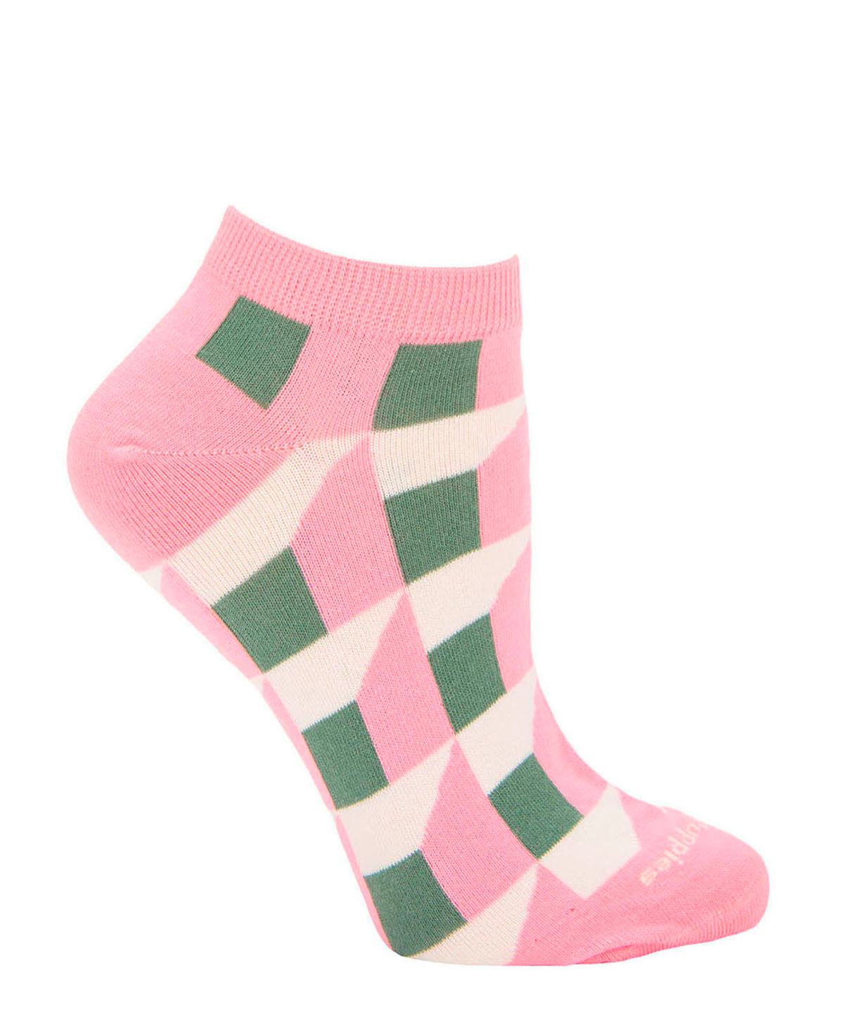 Calcetin Algodón Mujer Ped Perth Rosado Hush Puppies