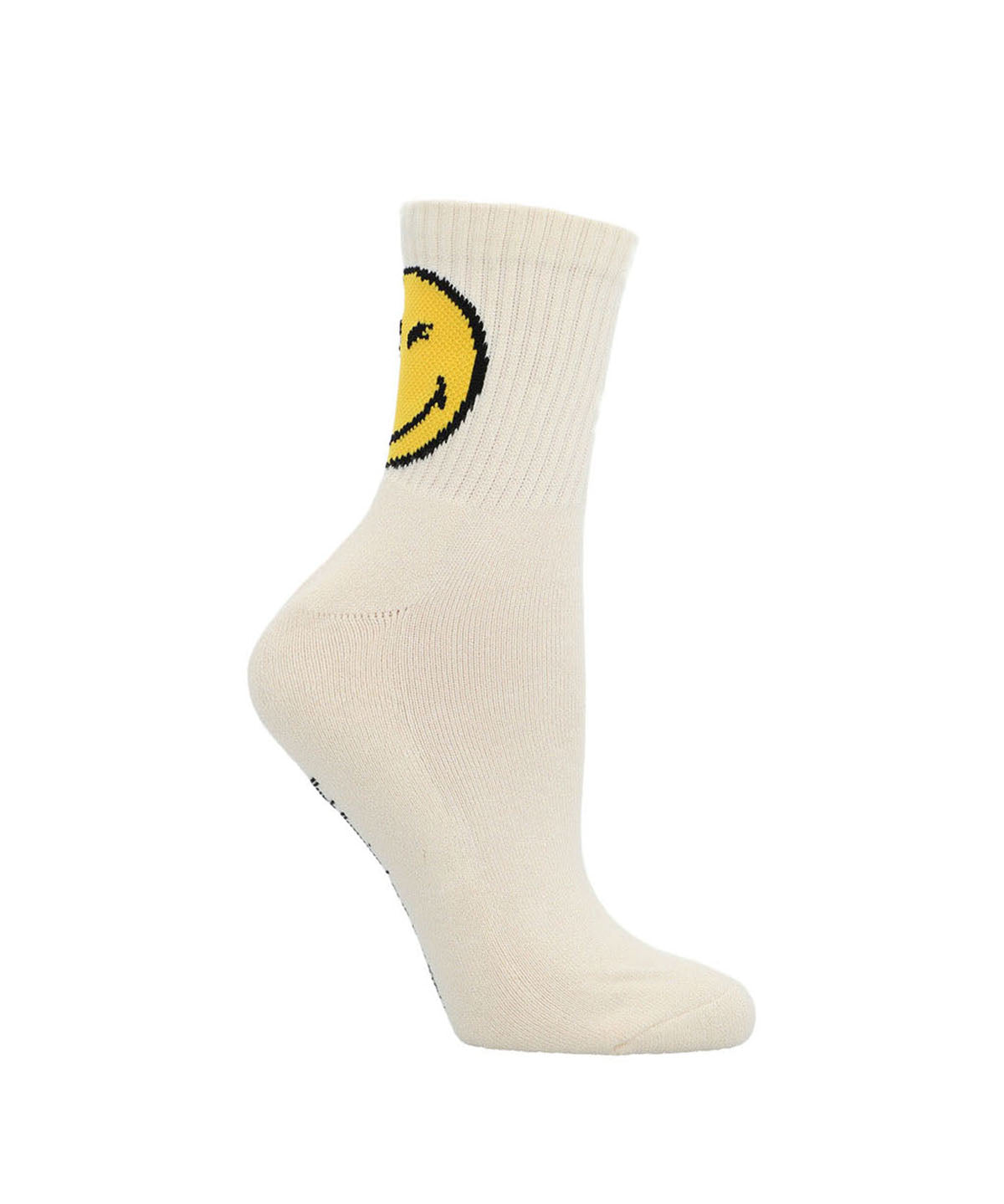 Calcetin Algodon Muer Hpw Smile Sock Blanco Hush Puppies | Hush Puppies