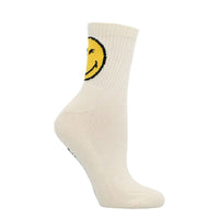 Calcetin Algodon Muer Hpw Smile Sock Blanco Hush Puppies | Hush Puppies
