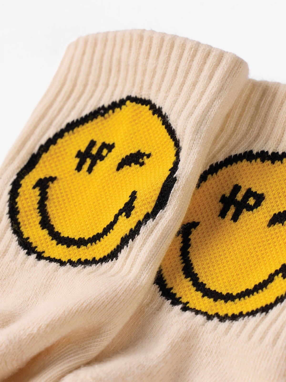 Calcetin Algodon Muer Hpw Smile Sock Blanco Hush Puppies | Hush Puppies