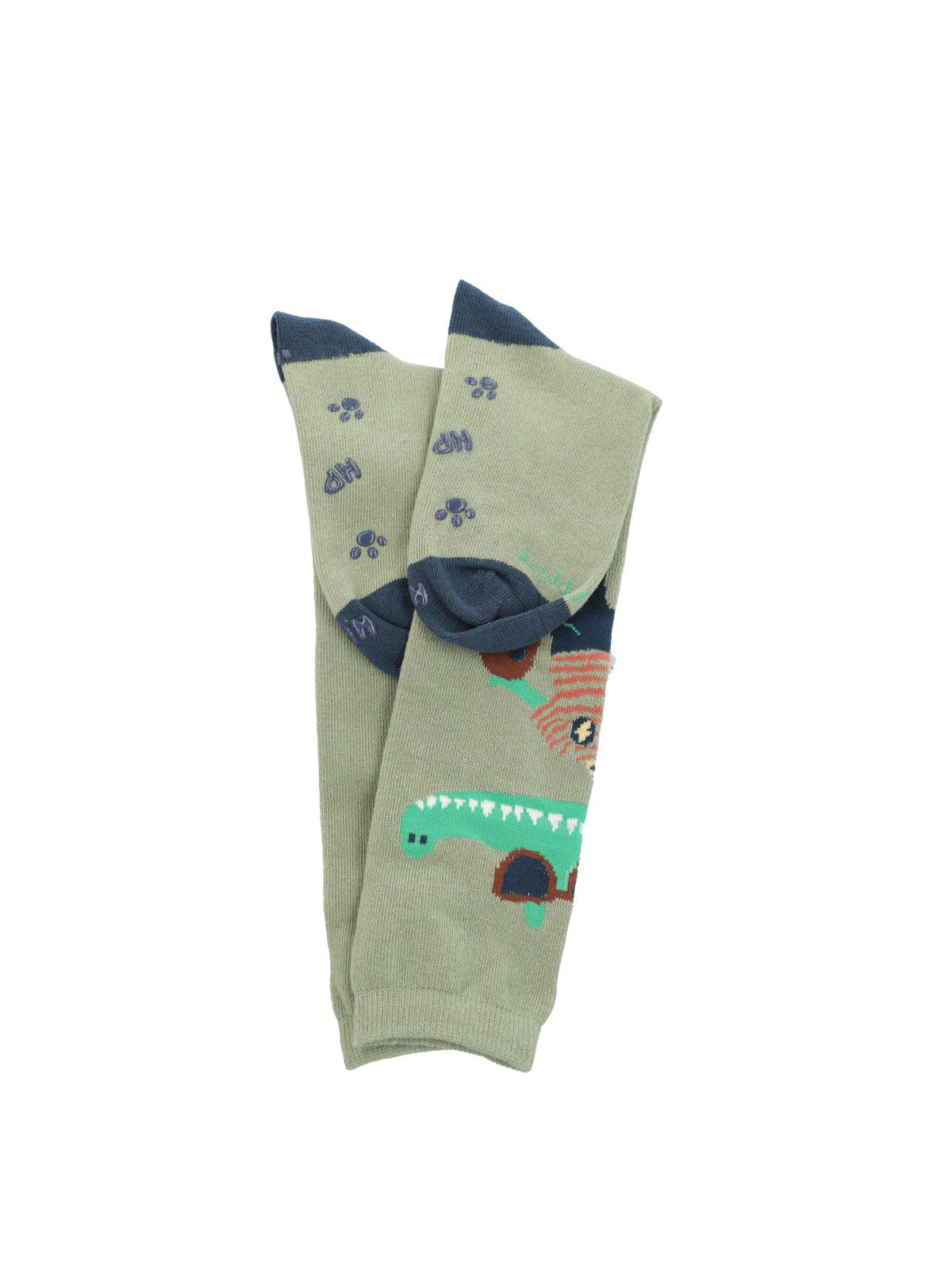 Calcetin Algodón Niño Kh Cocodrile Verde Hush Puppies