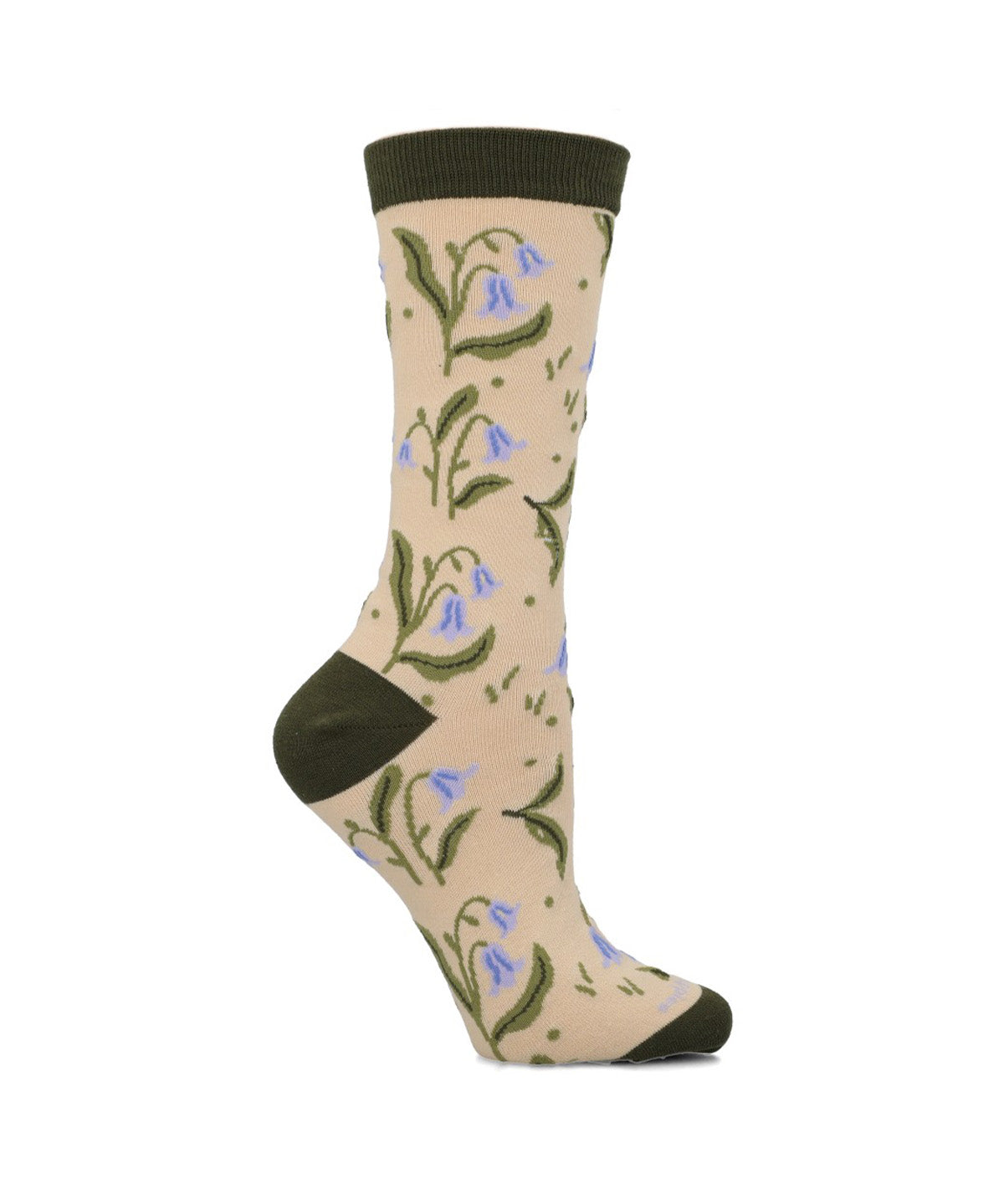 Calcetin Algodón Mujer C Flower Beige Hush Puppies