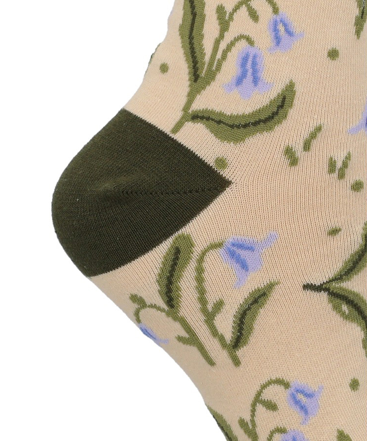 Calcetin Algodón Mujer C Flower Beige Hush Puppies