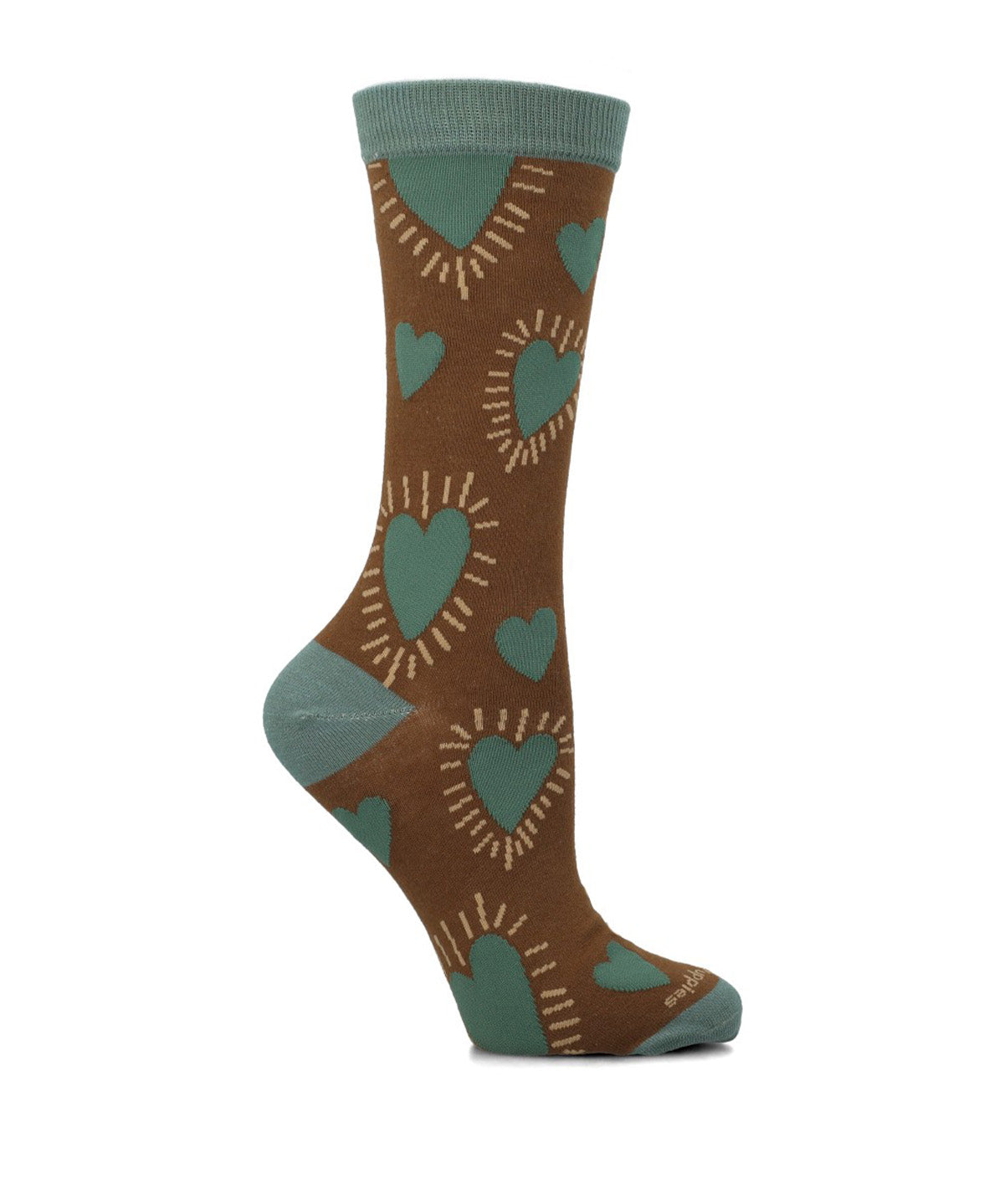 Calcetin Algodón Mujer C Heart Café Hush Puppies