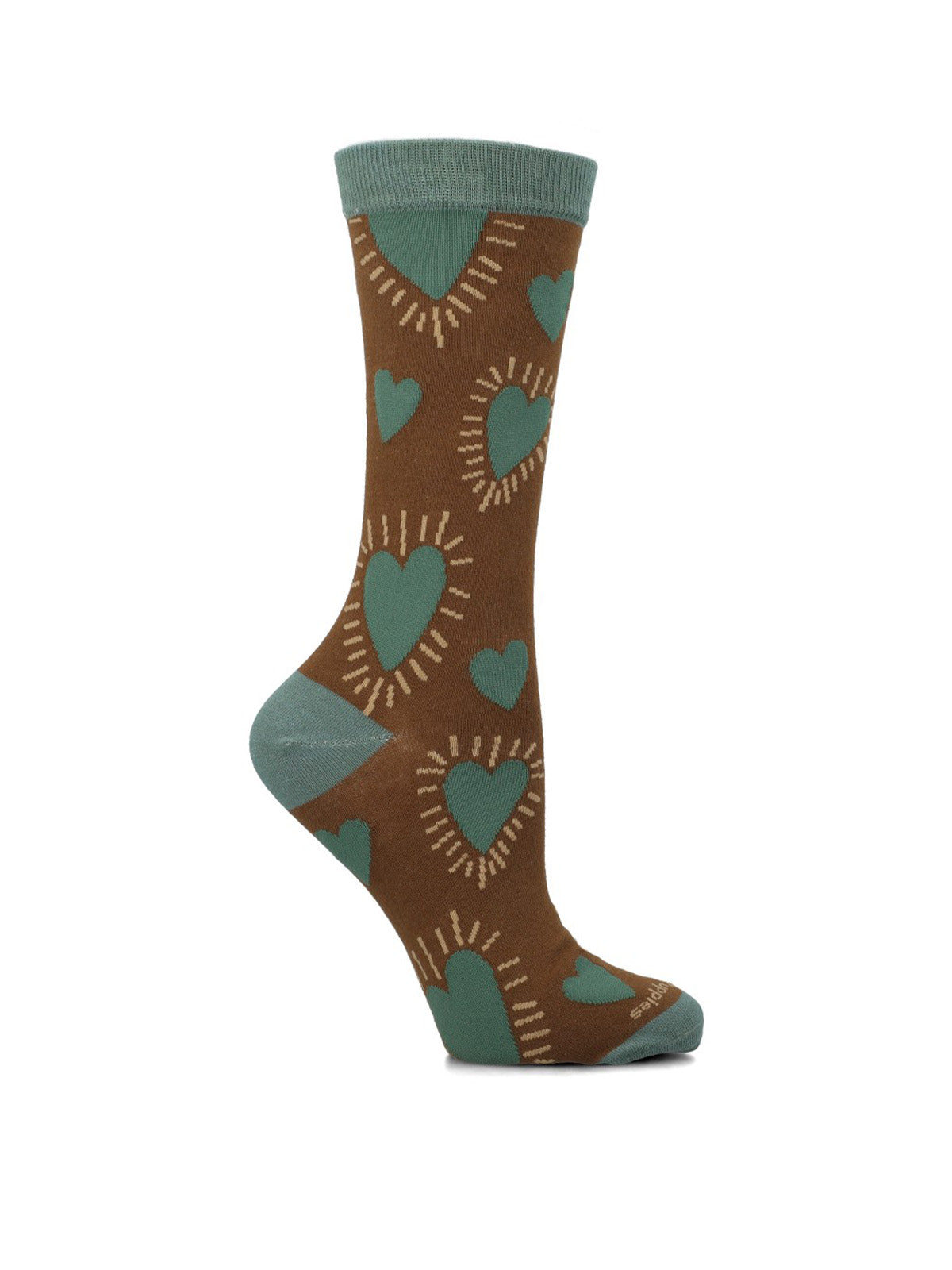 Calcetin Algodón Mujer C Heart Café Hush Puppies