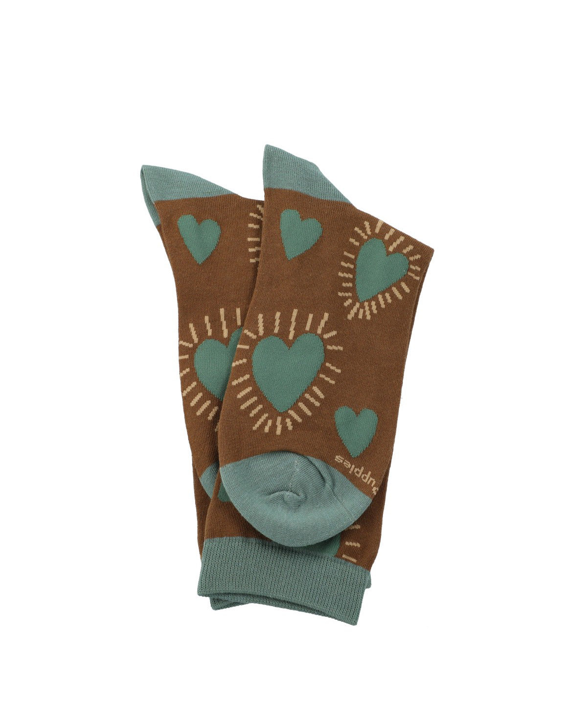 Calcetin Algodón Mujer C Heart Café Hush Puppies