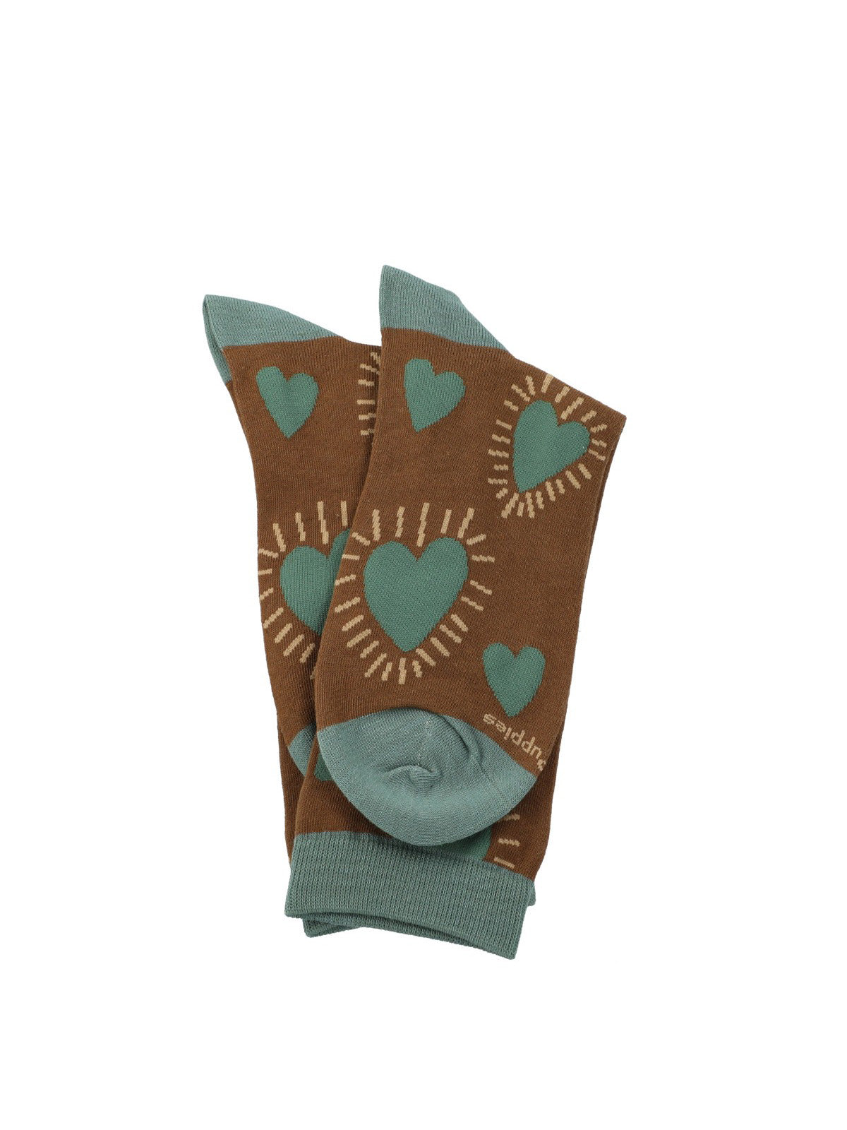 Calcetin Algodón Mujer C Heart Café Hush Puppies