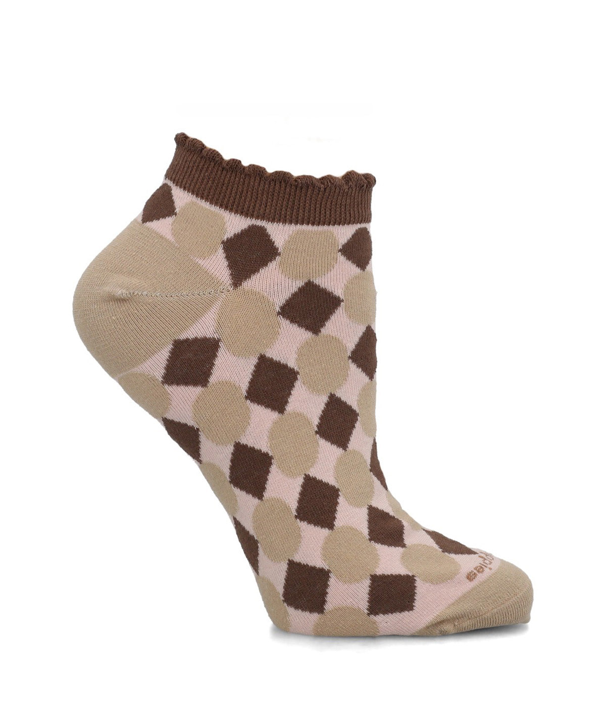 Calcetin Algodón Mujer Ped St Figures Café Hush Puppies