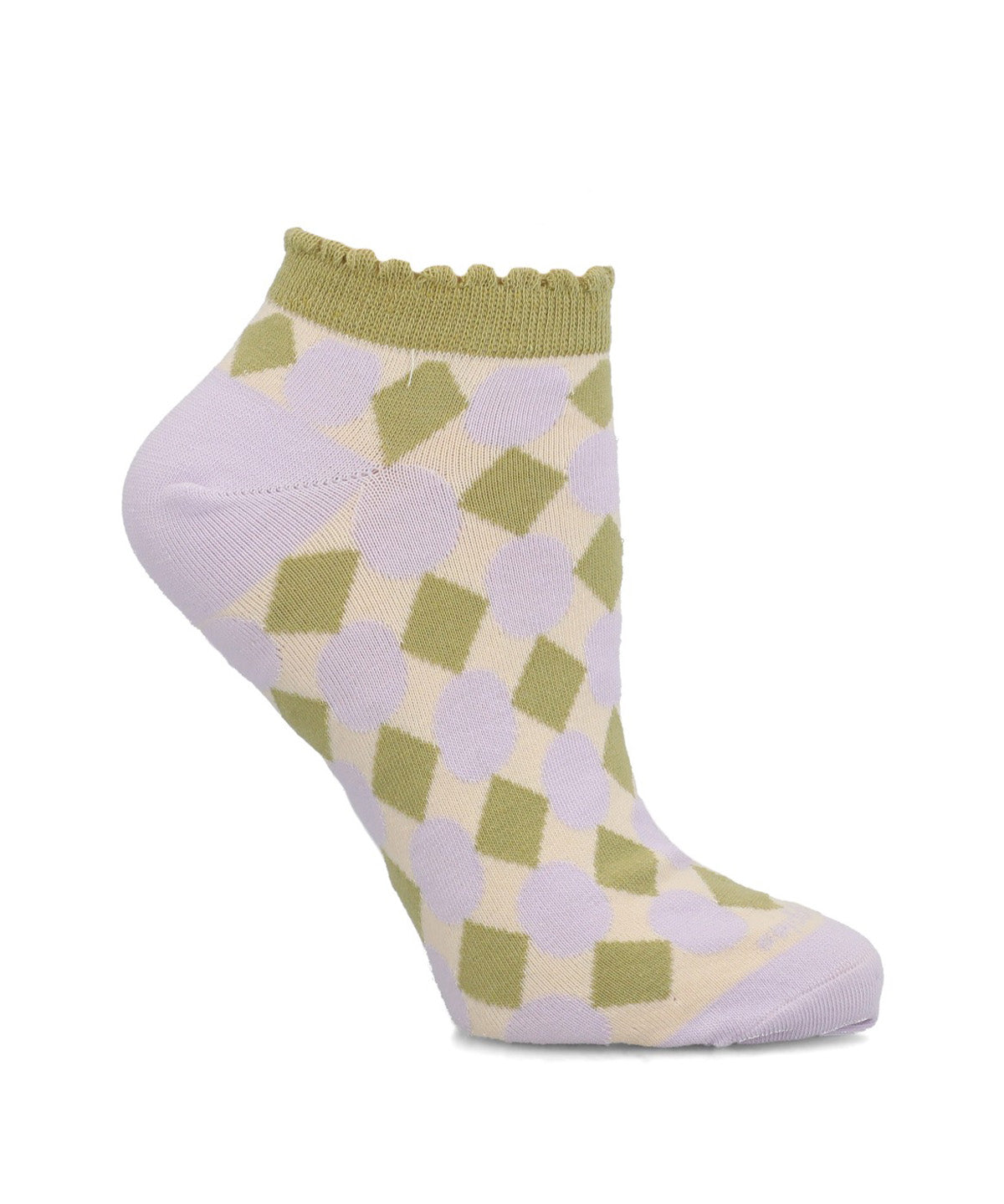 Calcetin Mujer Ped St Figures Morado Hush Puppies