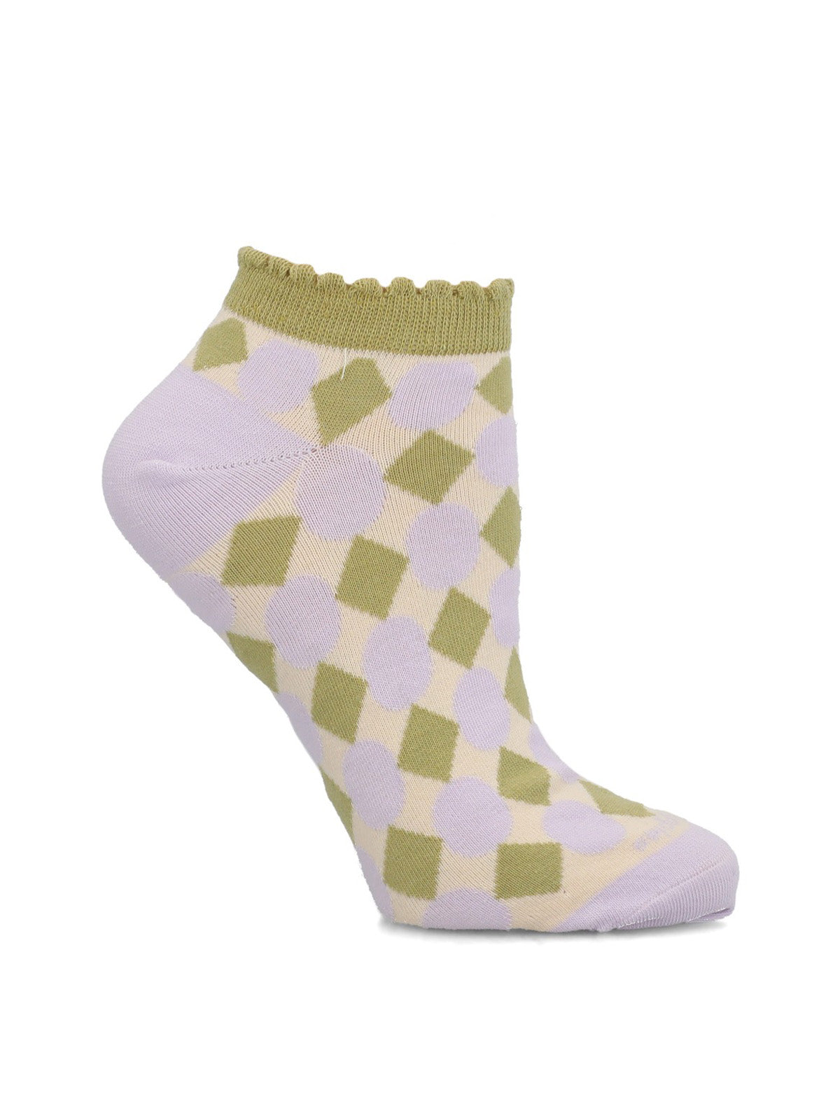 Calcetin Mujer Ped St Figures Morado Hush Puppies