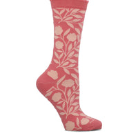 Calcetin Algodón Mujer C St Garden Rosado Hush Puppies