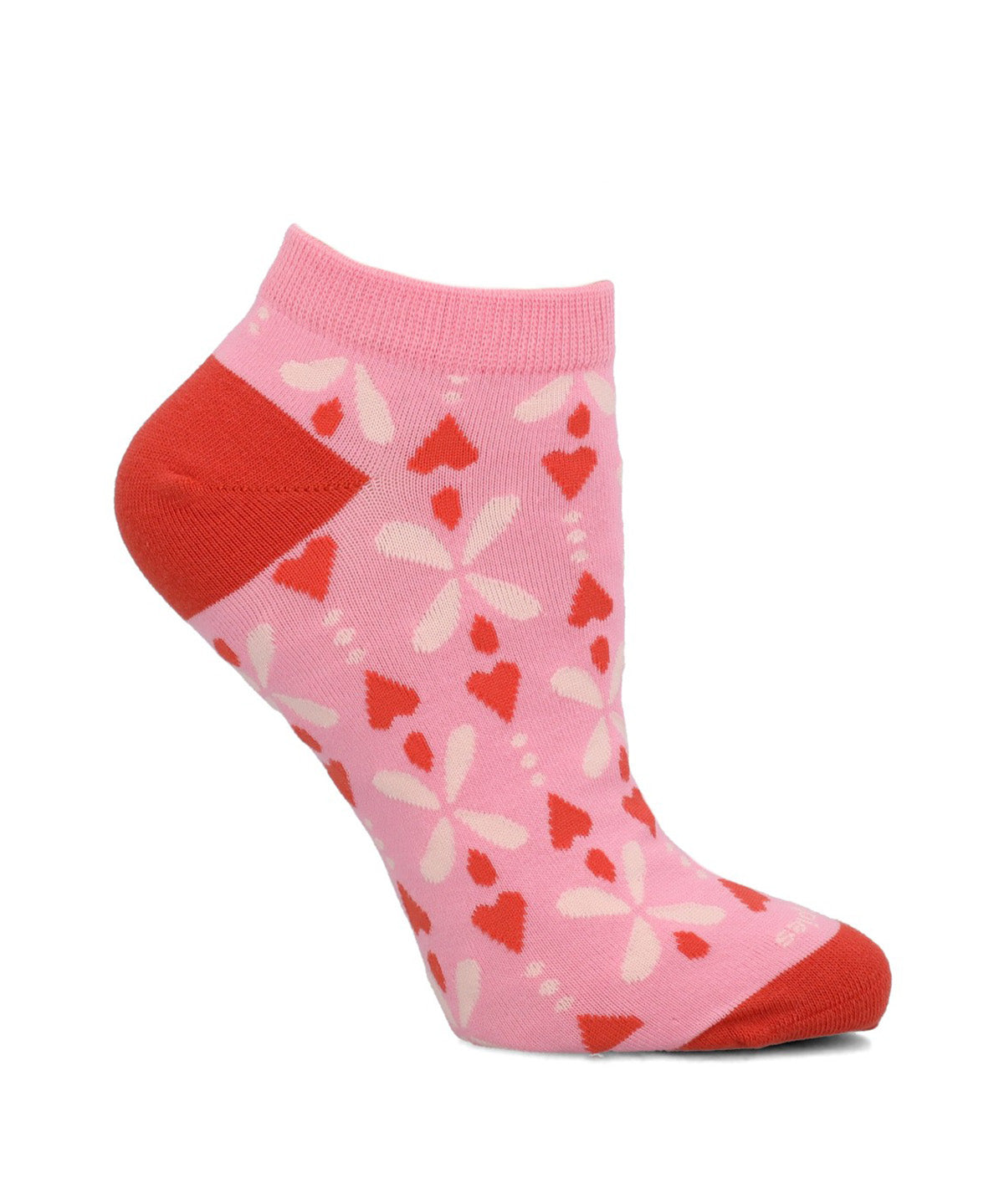 Calcetin Algodón Mujer Ped Heart Rosado Hush Puppies