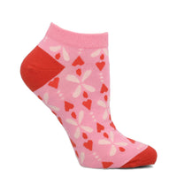 Calcetin Algodón Mujer Ped Heart Rosado Hush Puppies