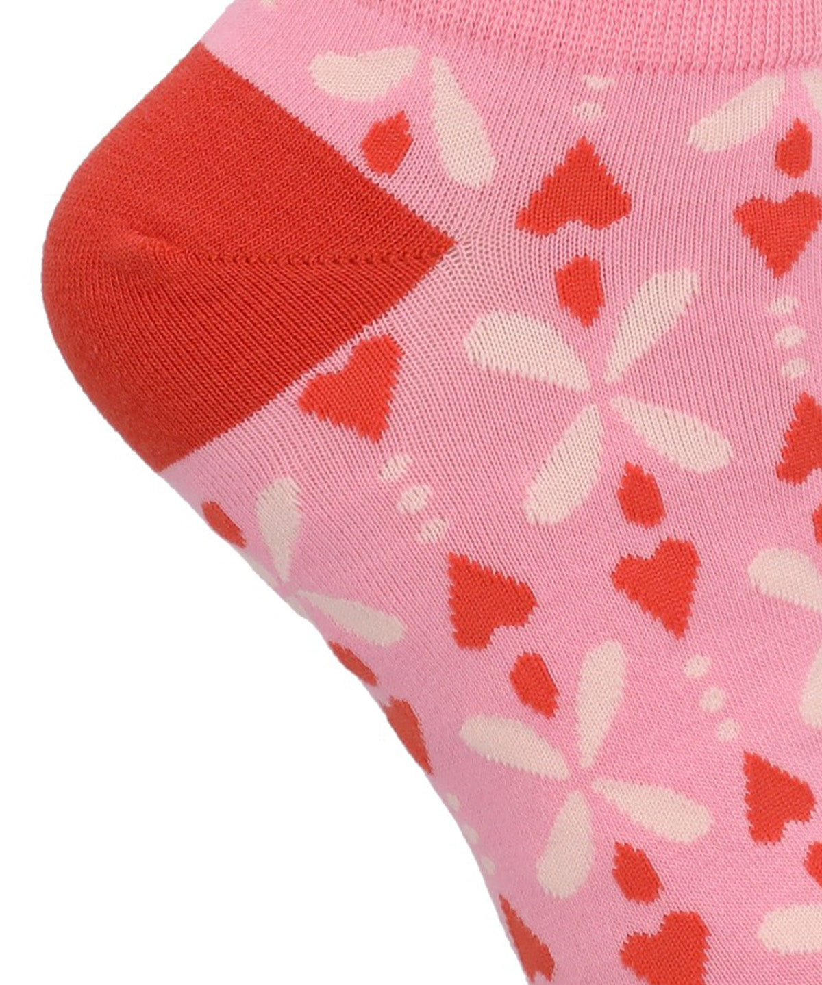 Calcetin Algodón Mujer Ped Heart Rosado Hush Puppies