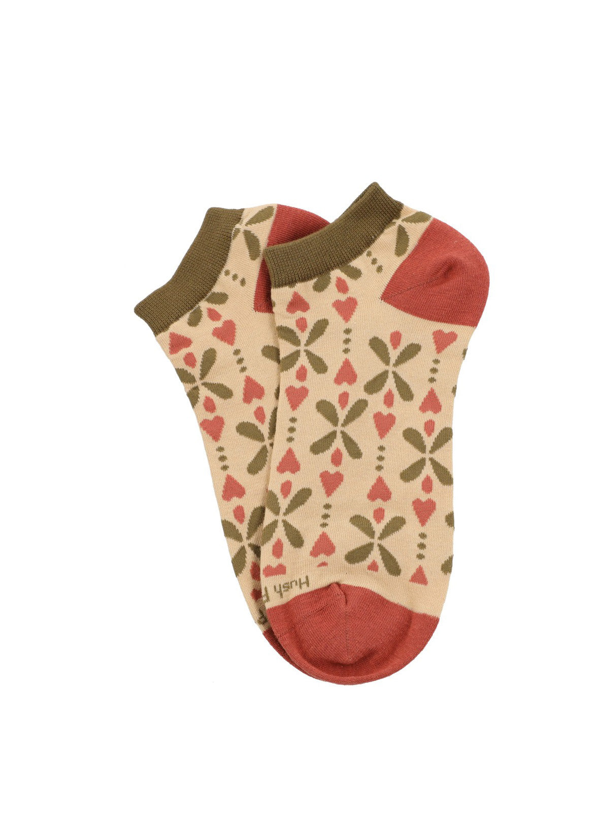 Calcetin Mujer Ped Heart Multicolor Hush Puppies