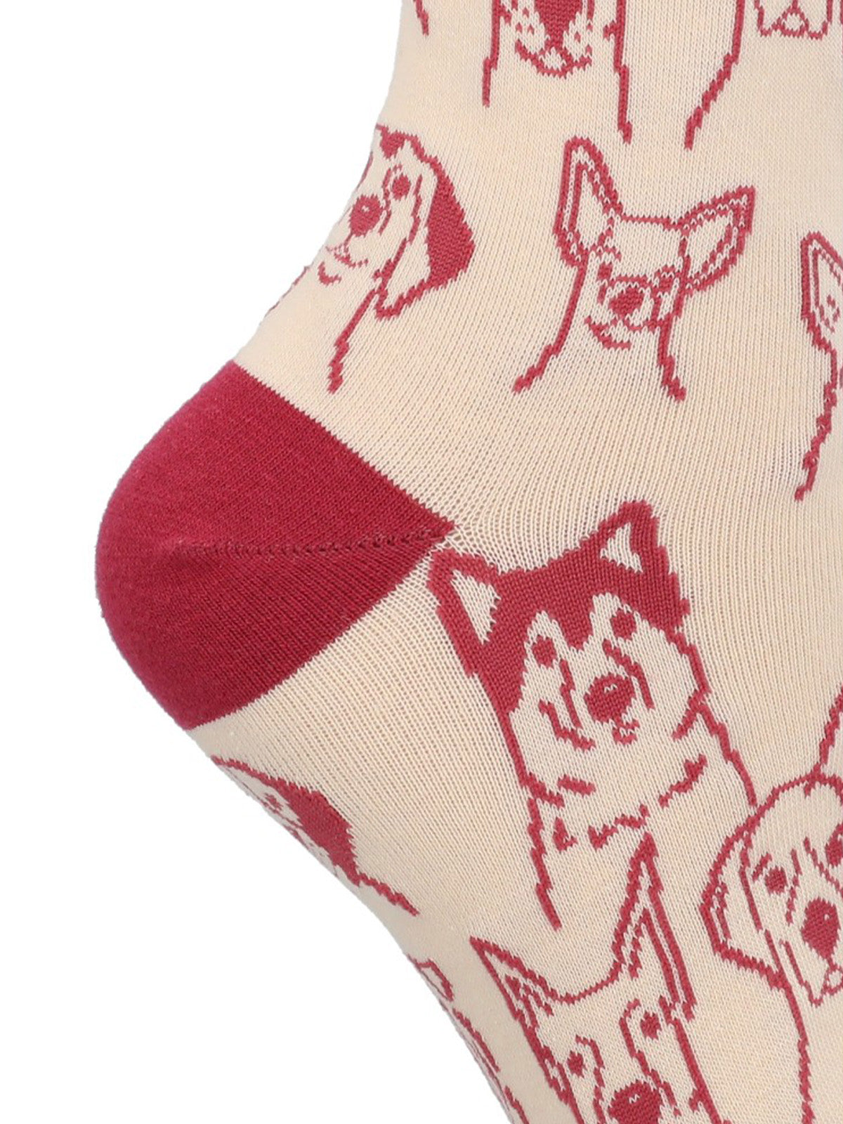 Calcetin Algodón Mujer C St Dogs Beige Hush Puppies