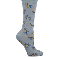 Calcetin Algodón Mujer C St Pug Azul Hush Puppies