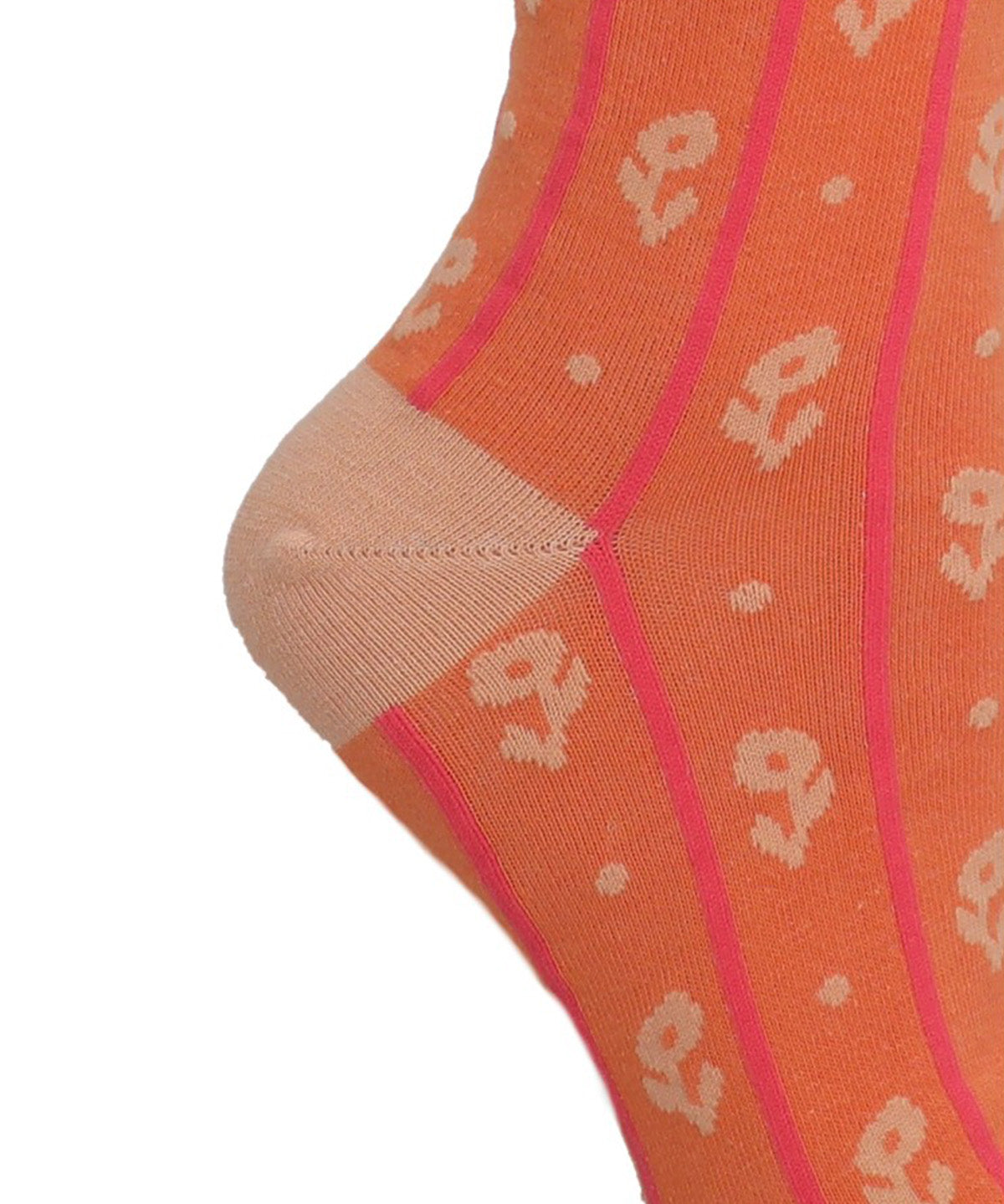 Calcetin Mujer Kh St Flower Naranjo Hush Puppies