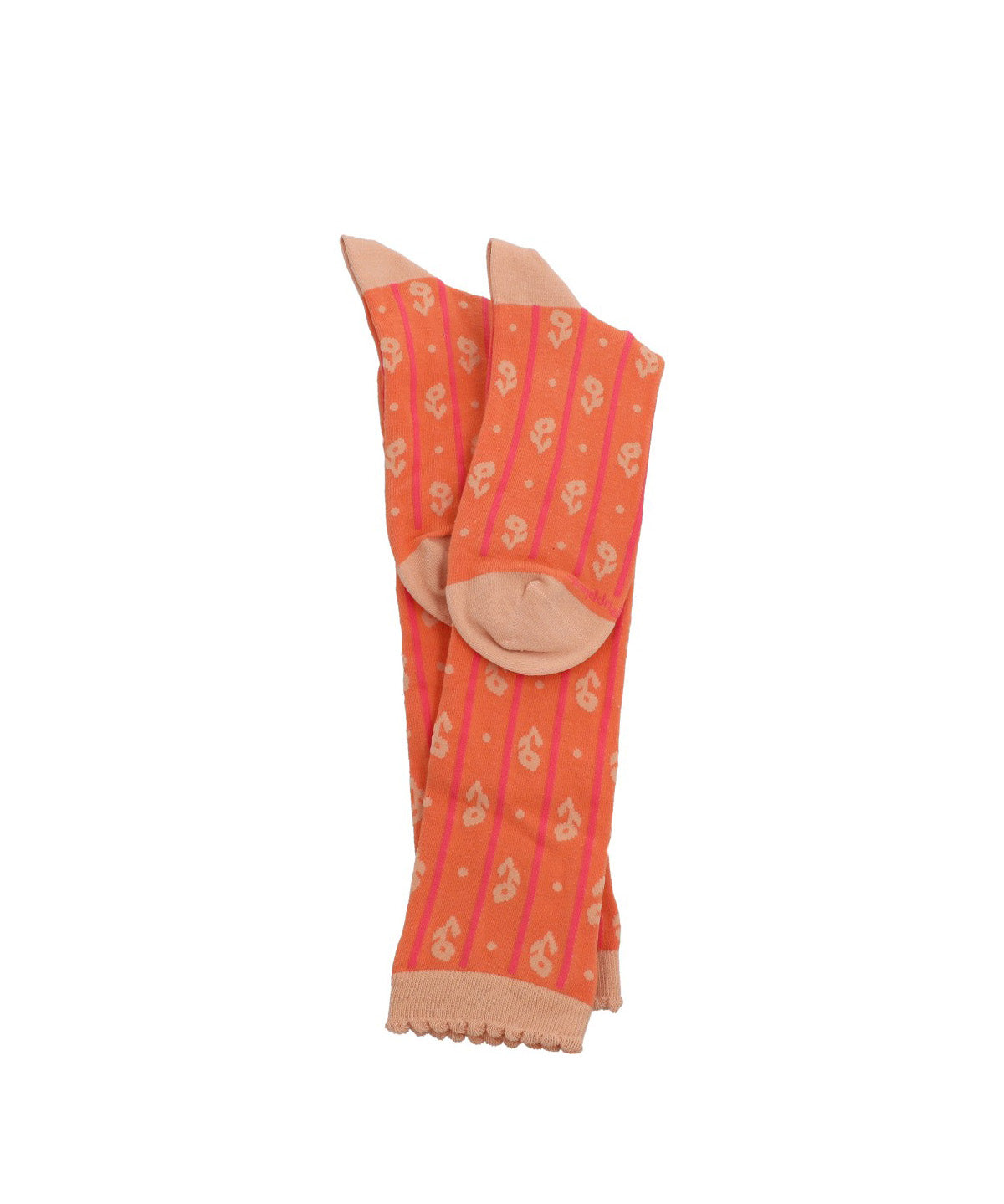 Calcetin Mujer Kh St Flower Naranjo Hush Puppies