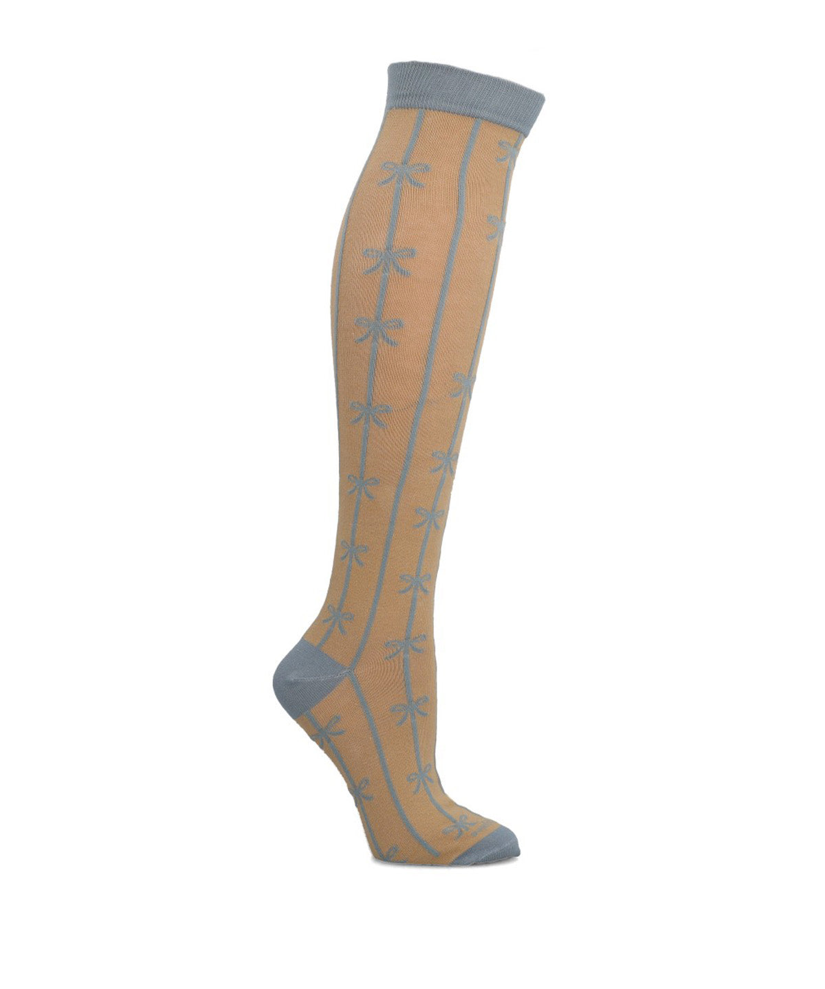 Calcetin Algodón Mujer Kh Ribbon Beige Hush Puppies