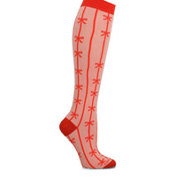 Calcetin Algodón Mujer Kh Ribbon Rosado Hush Puppies